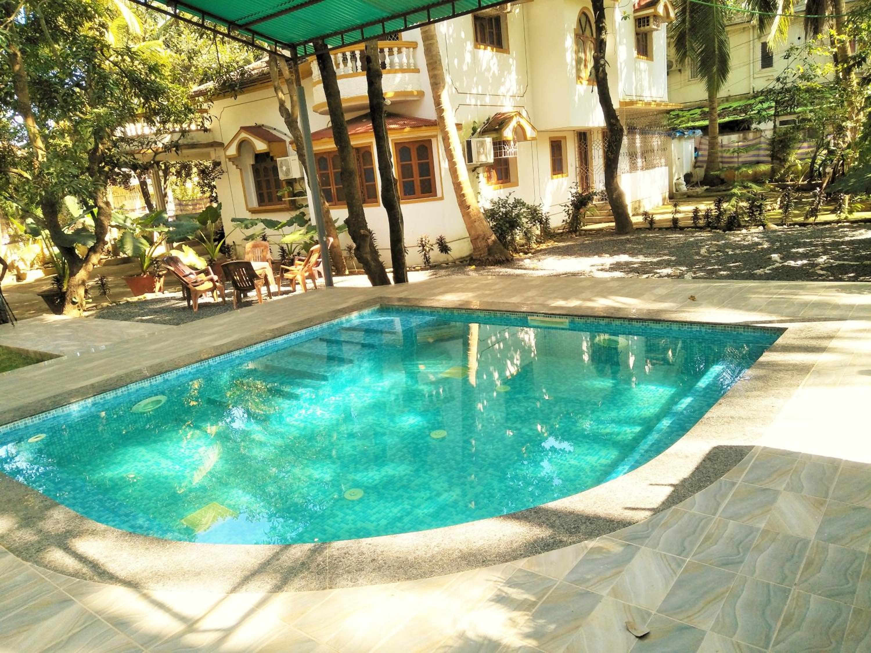 GR Stays 4bhk Private Villa with Private Jacuzzi Pool BAGA view 4