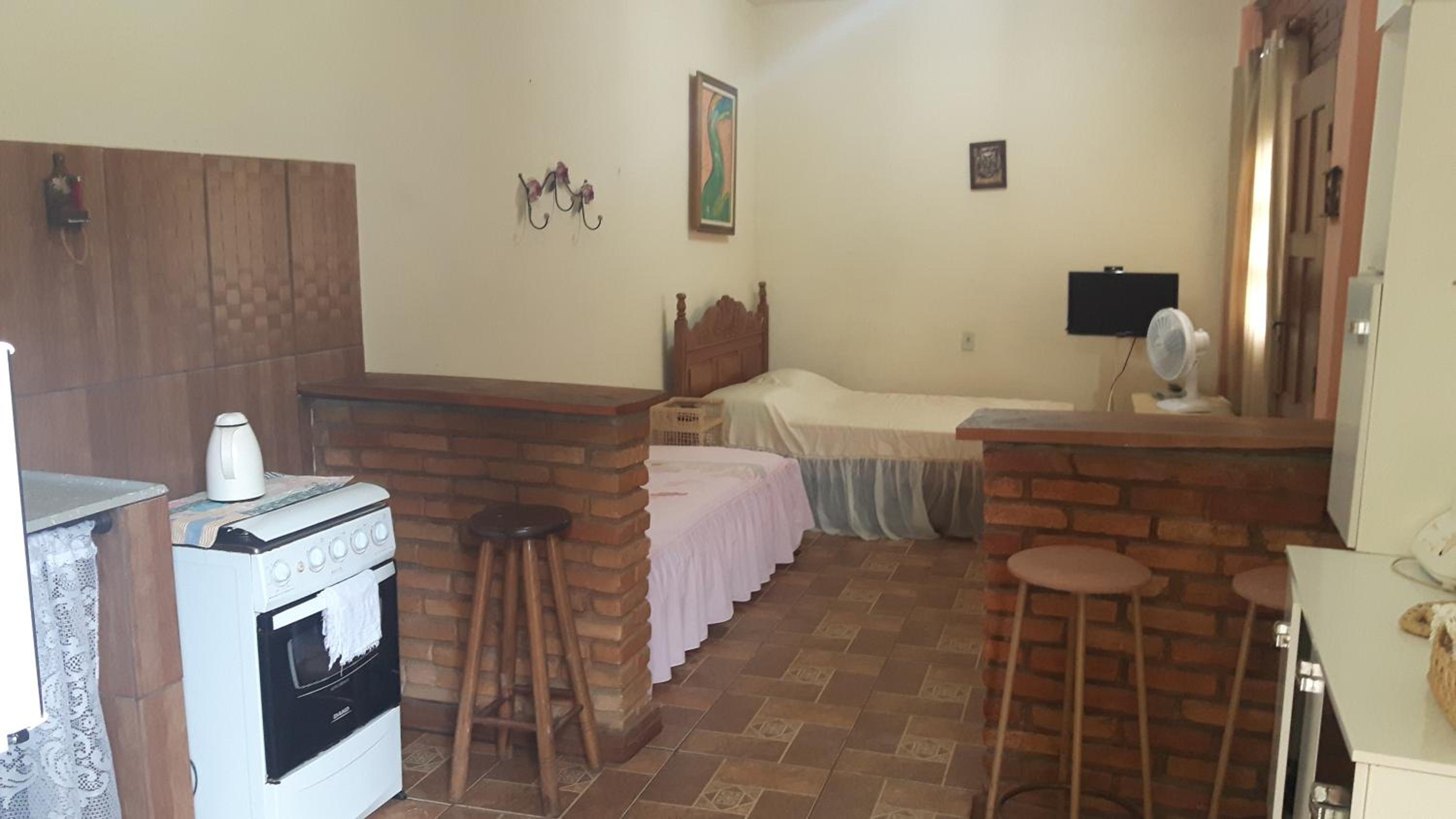 Suíte com cozinha em Ibitipoca