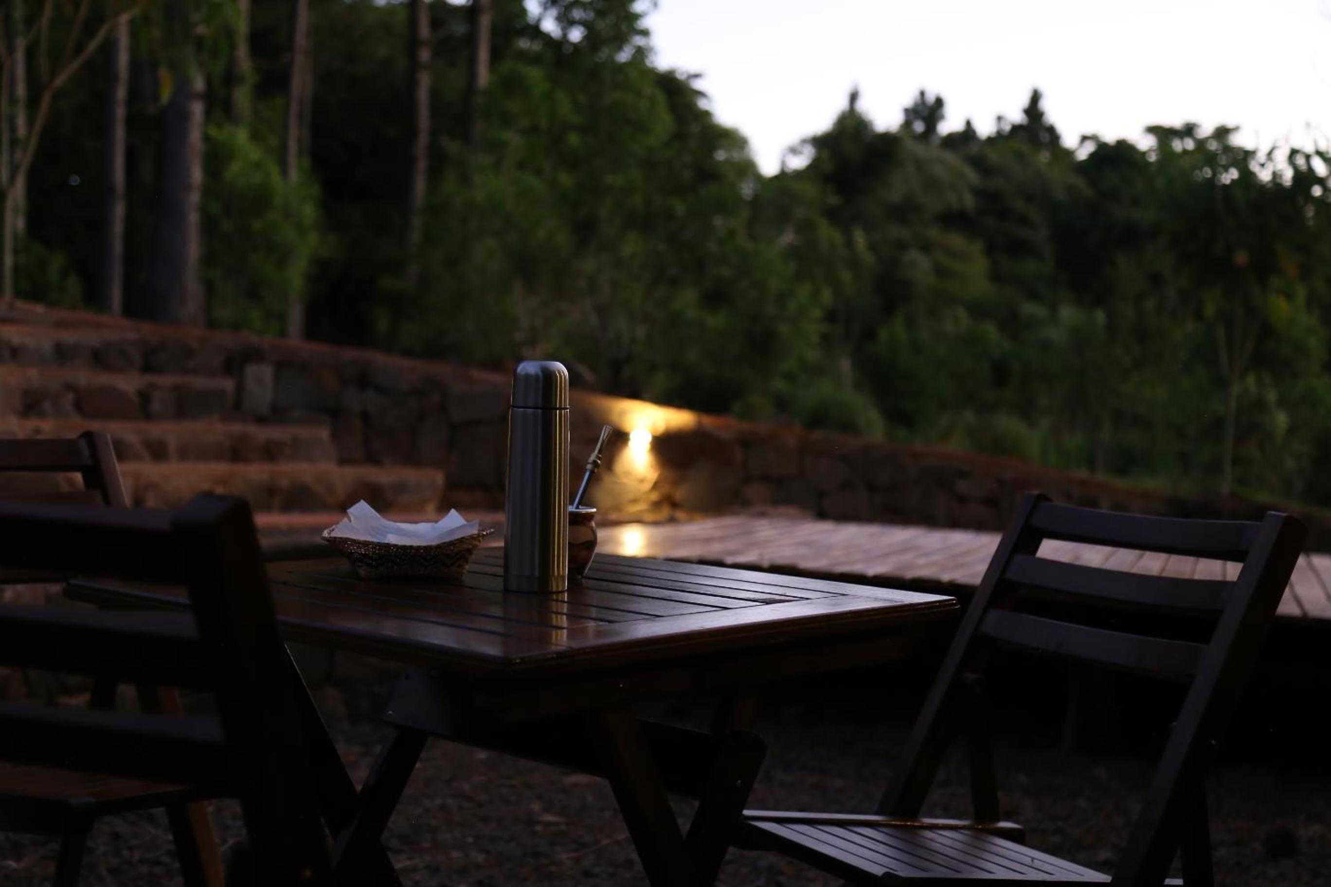 outdoor BBQ area