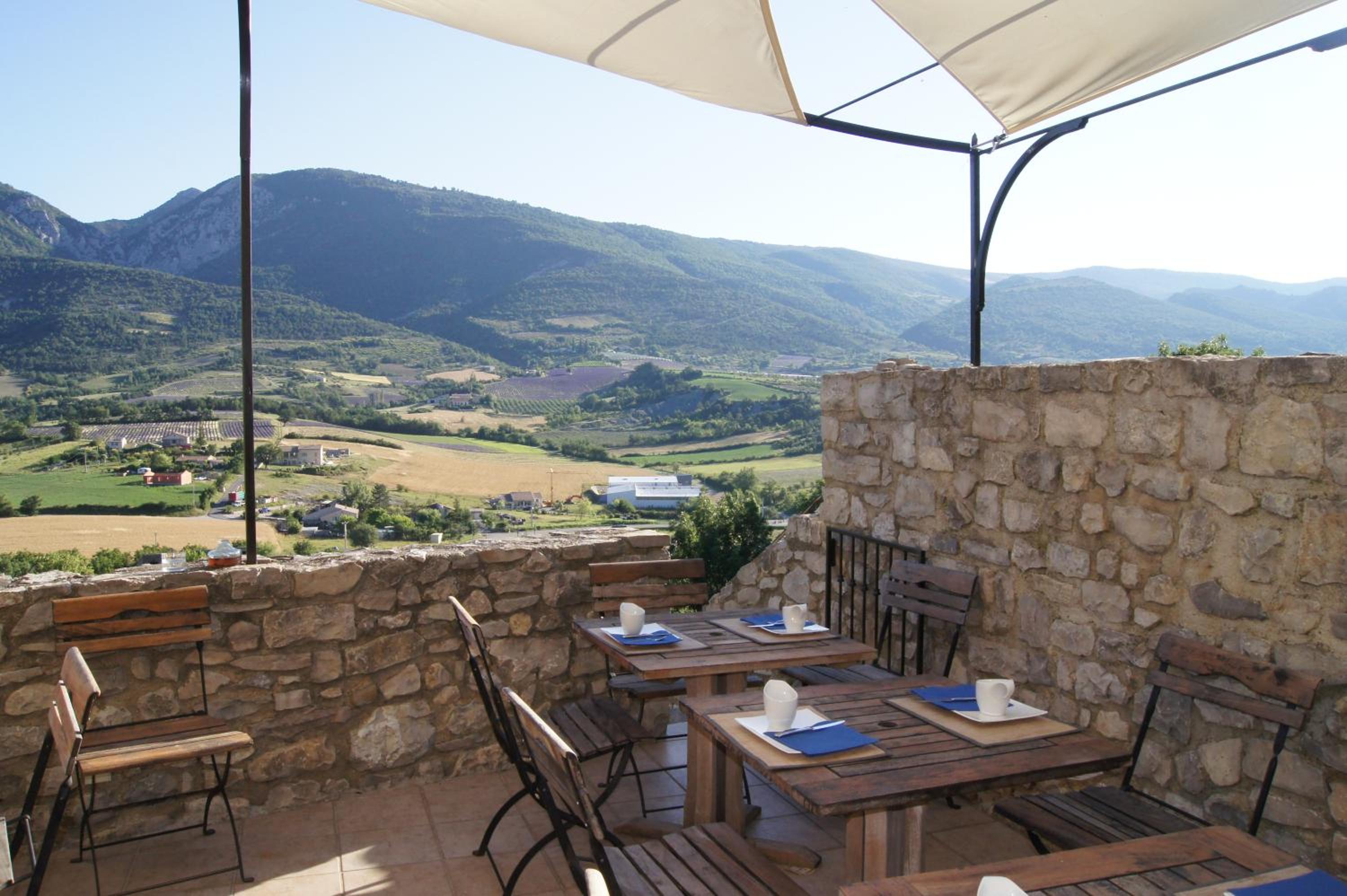 outdoor BBQ area