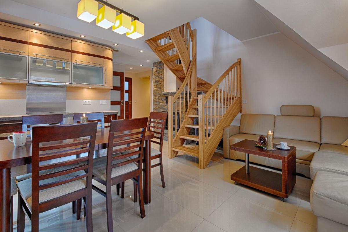 Bursztyn Apartamenty Mozaika dwupoziomowy z kominkiem view 2