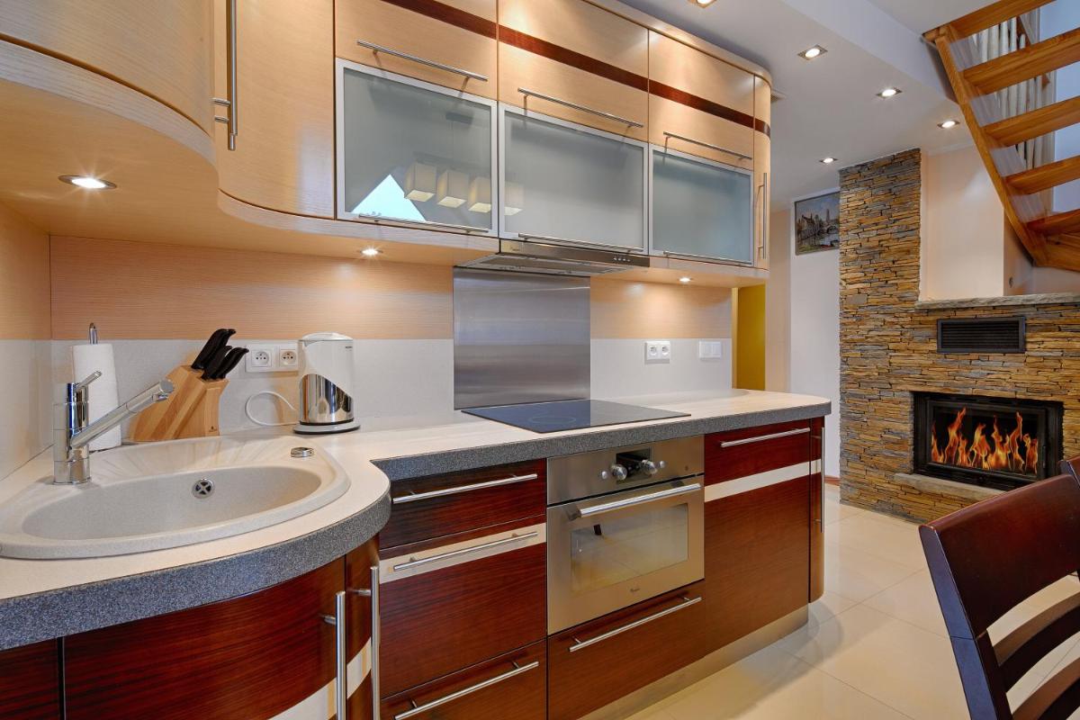 Bursztyn Apartamenty Mozaika dwupoziomowy z kominkiem view 4