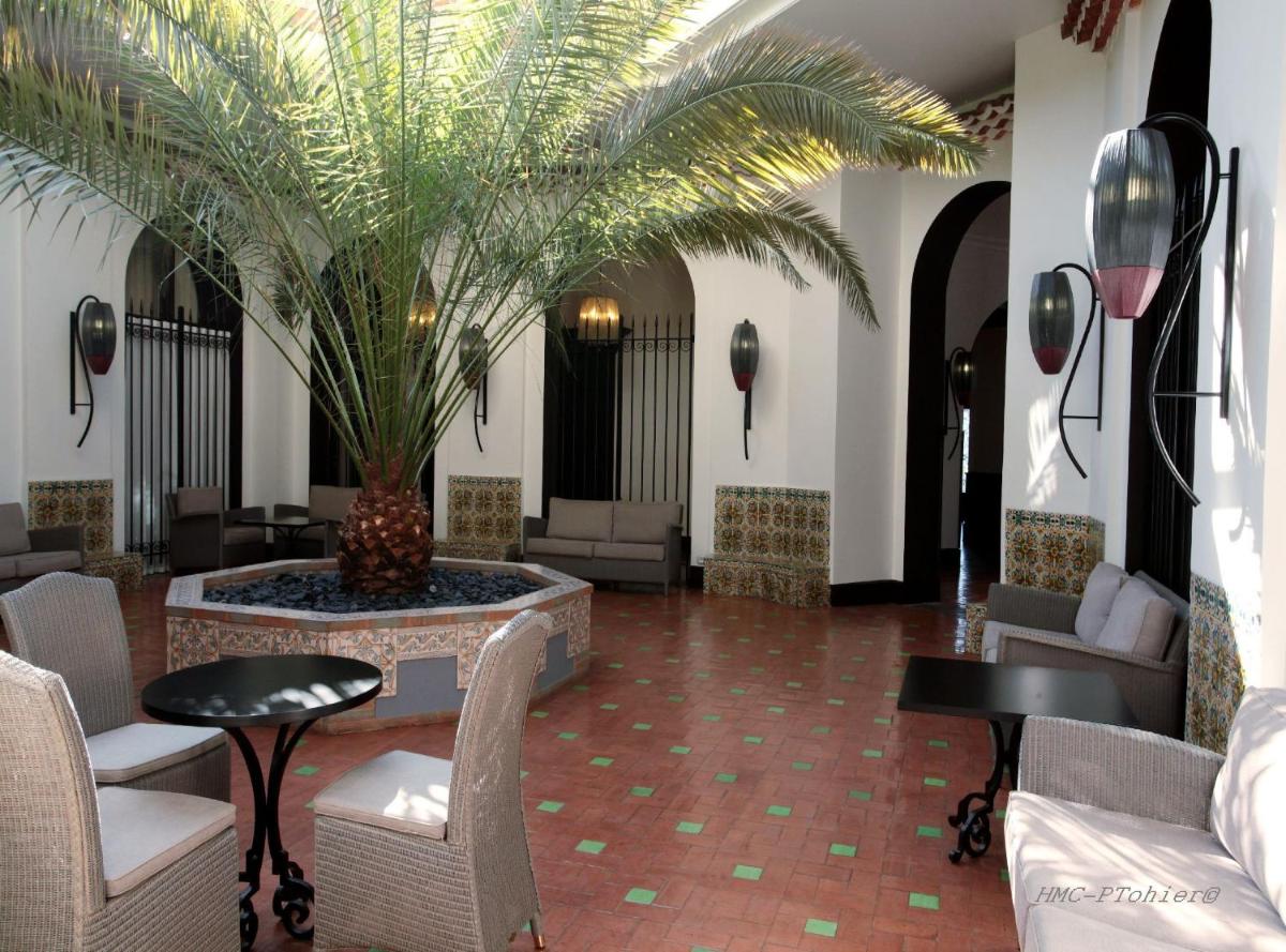 outdoor BBQ area
