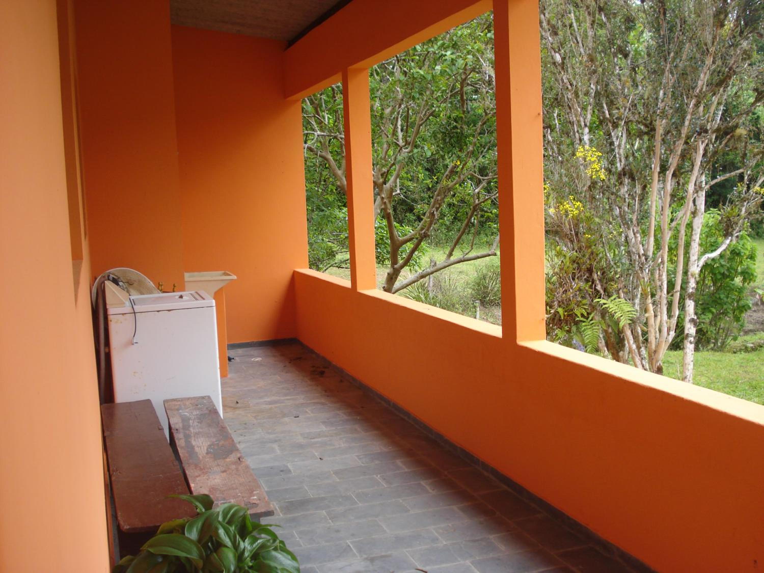 outdoor BBQ area