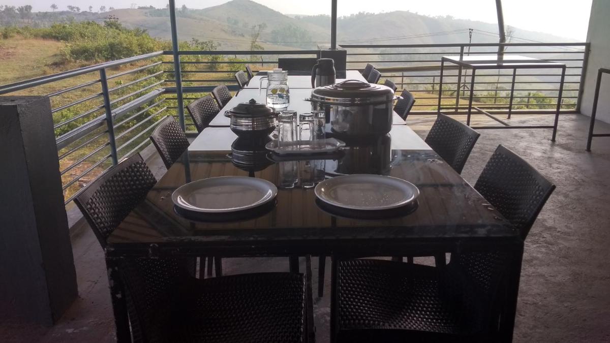 outdoor BBQ area