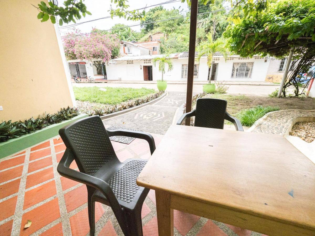outdoor BBQ area