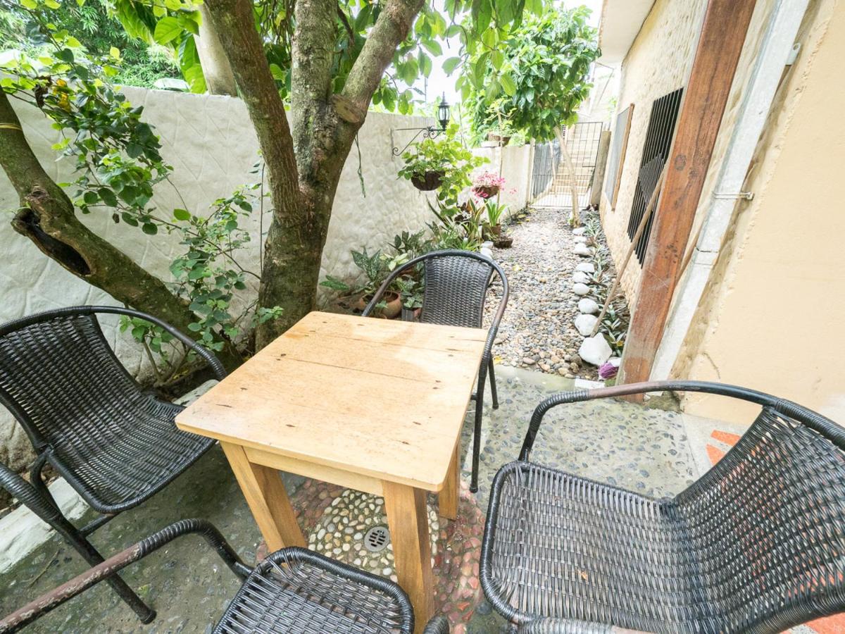 outdoor BBQ area