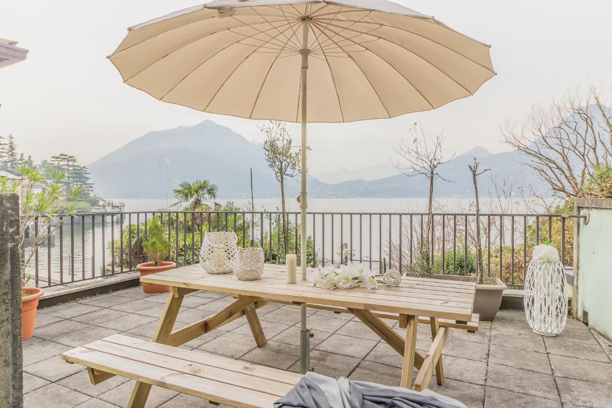 Casa Paola en Perledo — balance & terrace