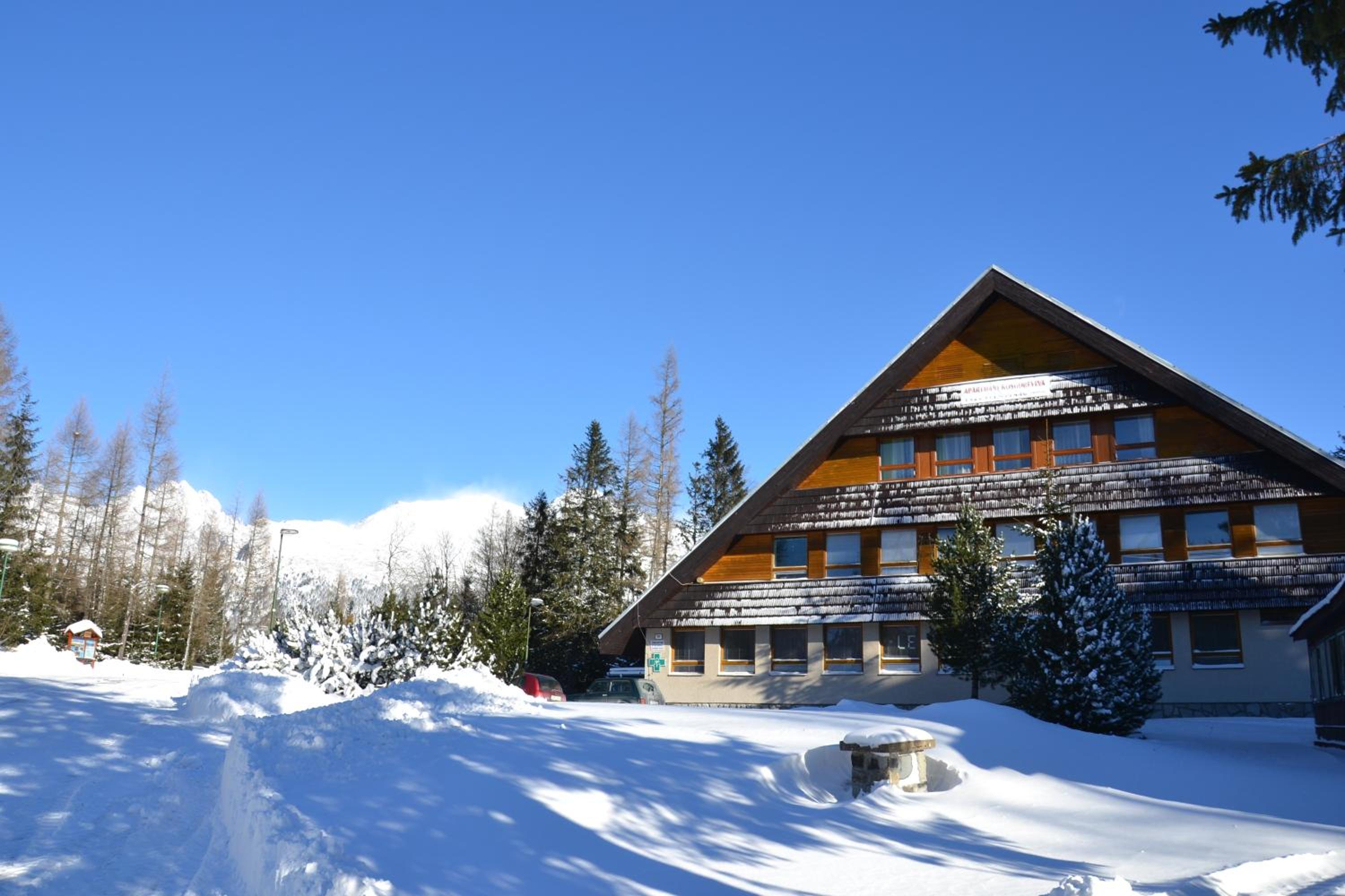 Vila Kosodrevina Štrbské Pleso Vysoké Tatry view 2