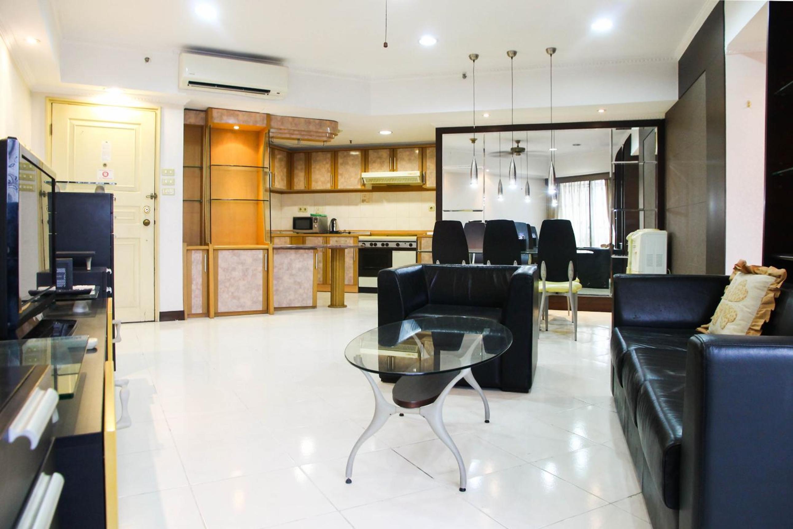 2BR Family Sudirman Tower Condominium Apartment near Plaza Semanggi By Travelio view 3