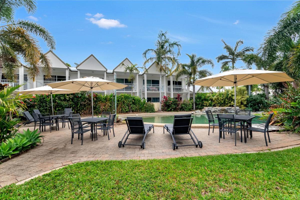 outdoor BBQ area