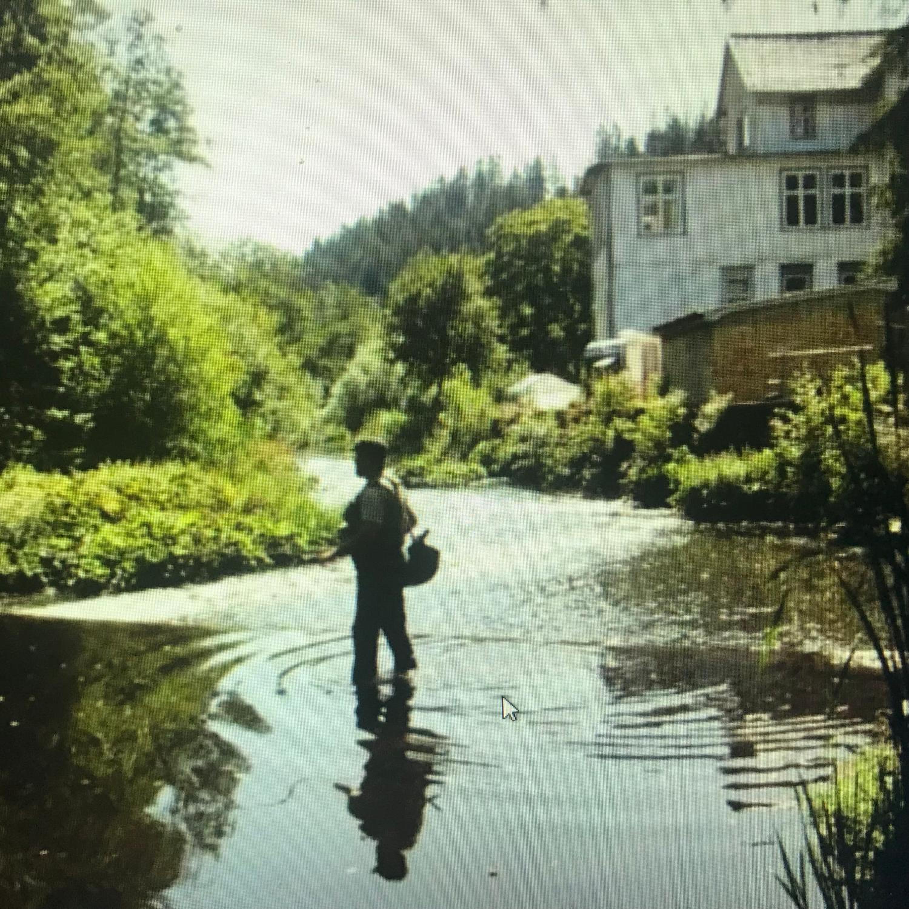 das weisse Haus am Fluss