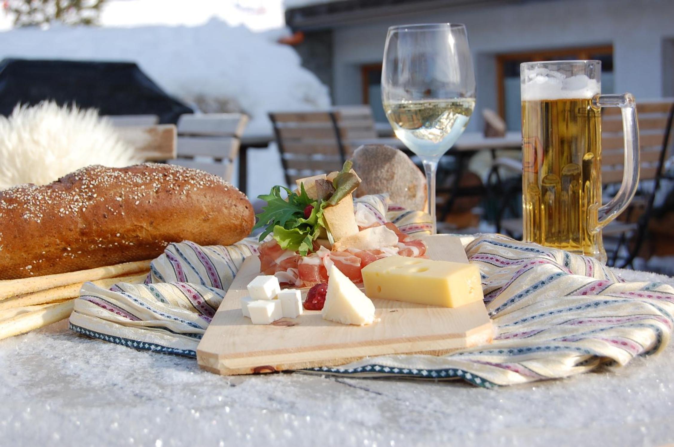 outdoor BBQ area