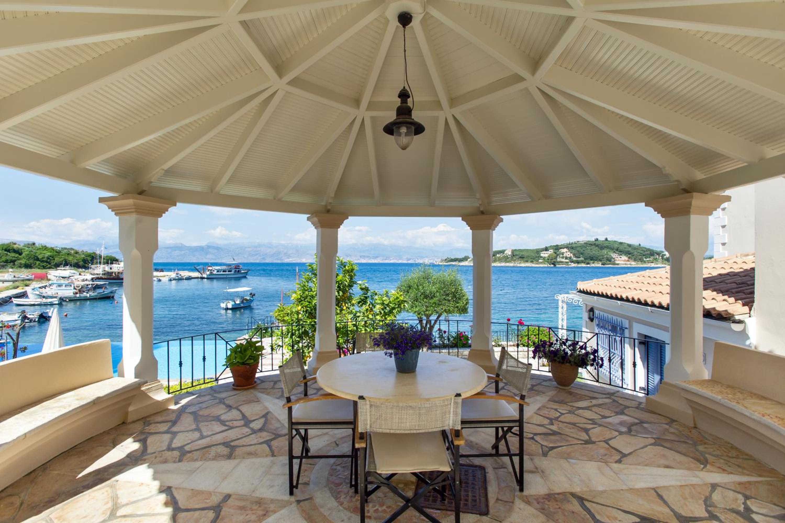 Imerolia Beach Villa Kassiopi Corfu view 3