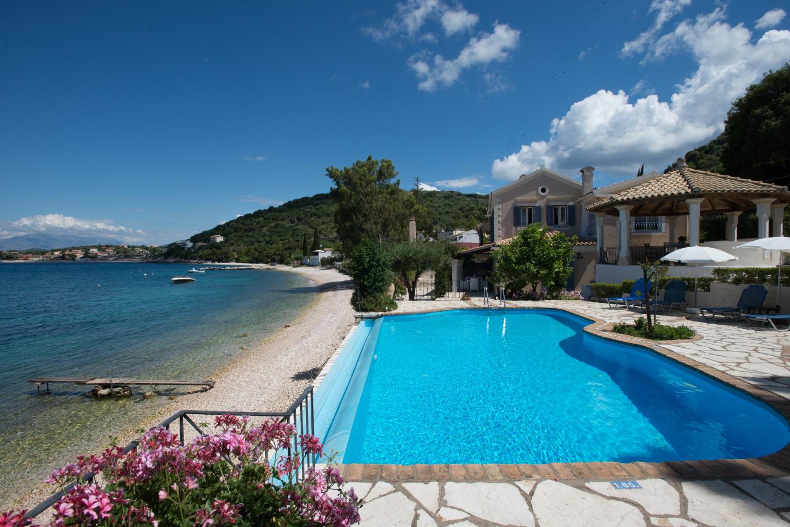 Imerolia Beach Villa Kassiopi Corfu view 5