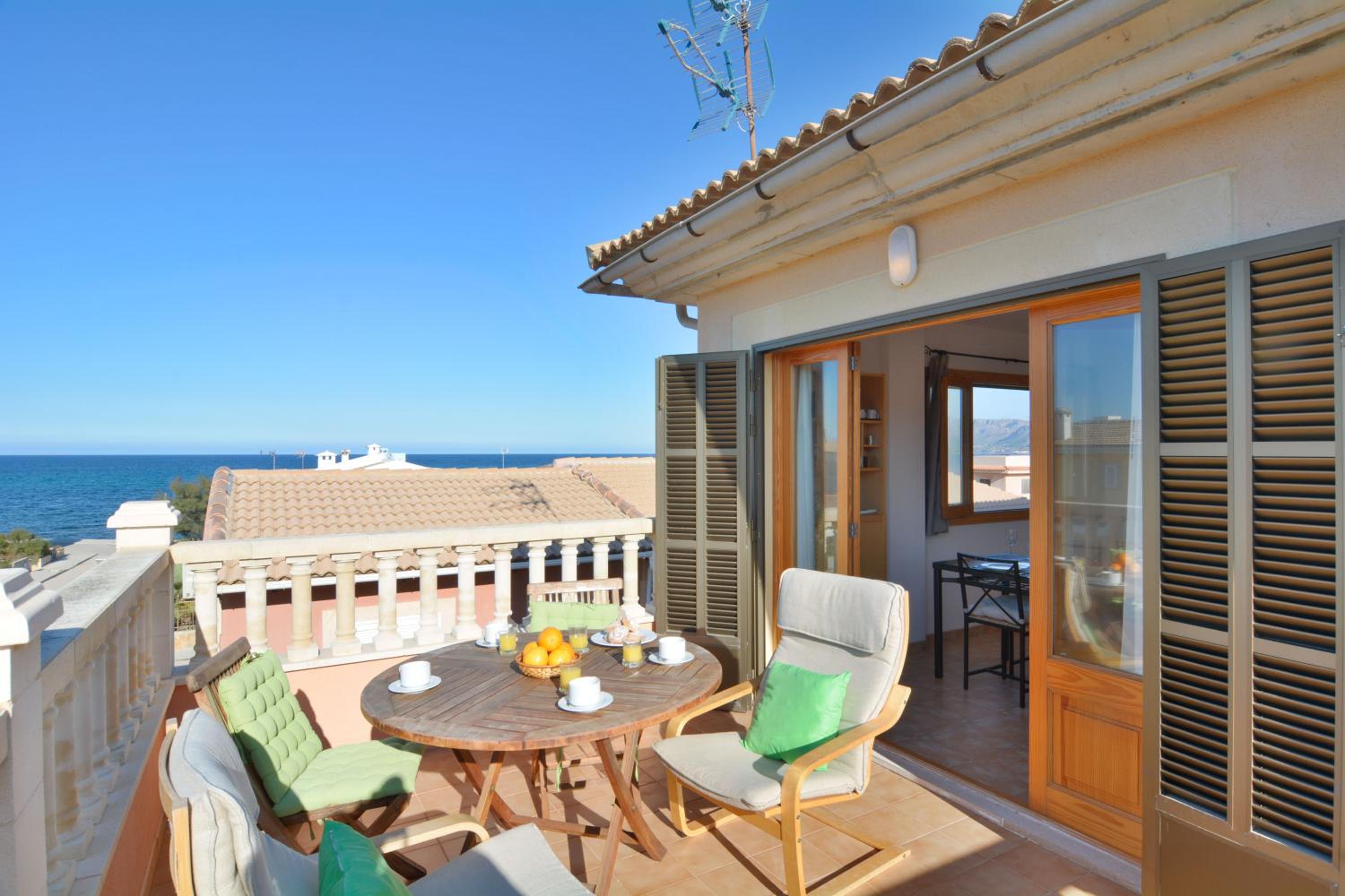 Sea Side Apartment 200 mts From The Beach In Son Serra view 2