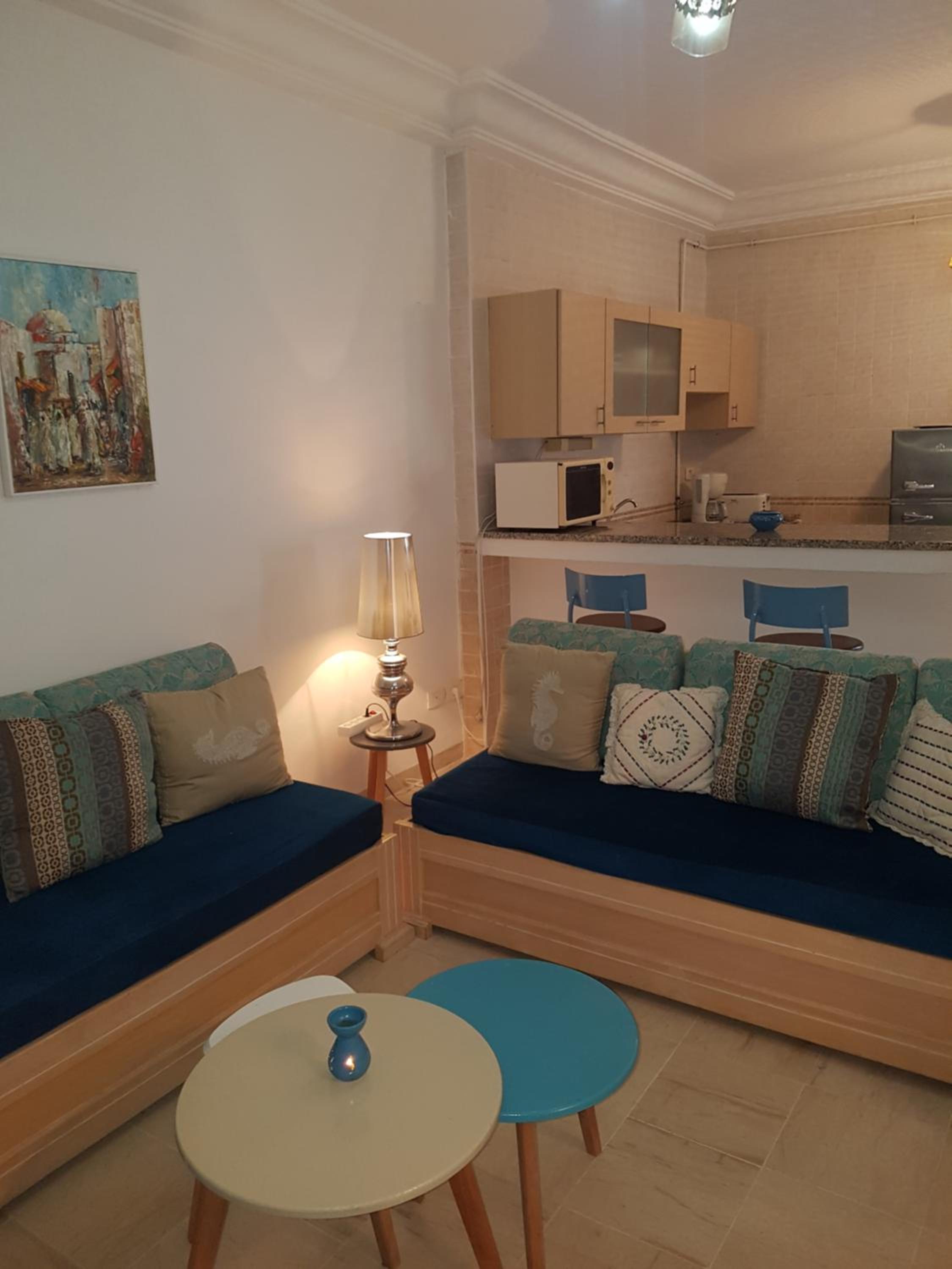 L'appartement bleu de la Marsa view 2
