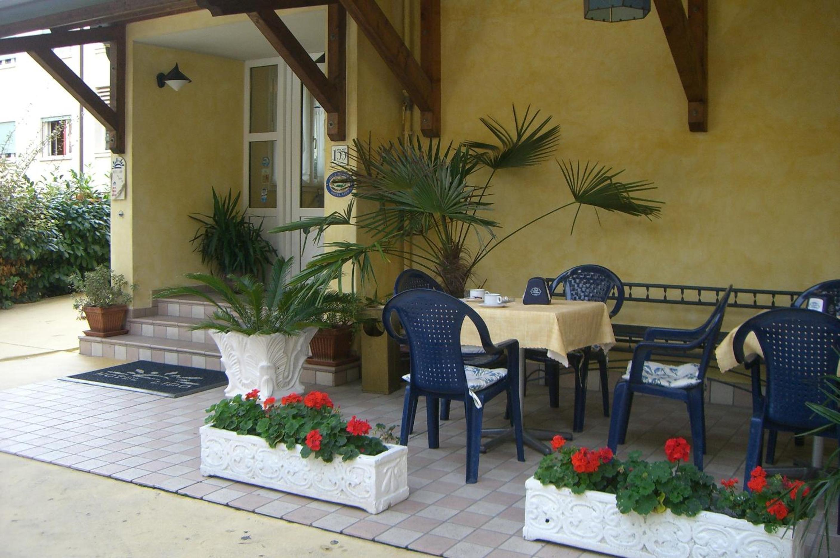 outdoor BBQ area