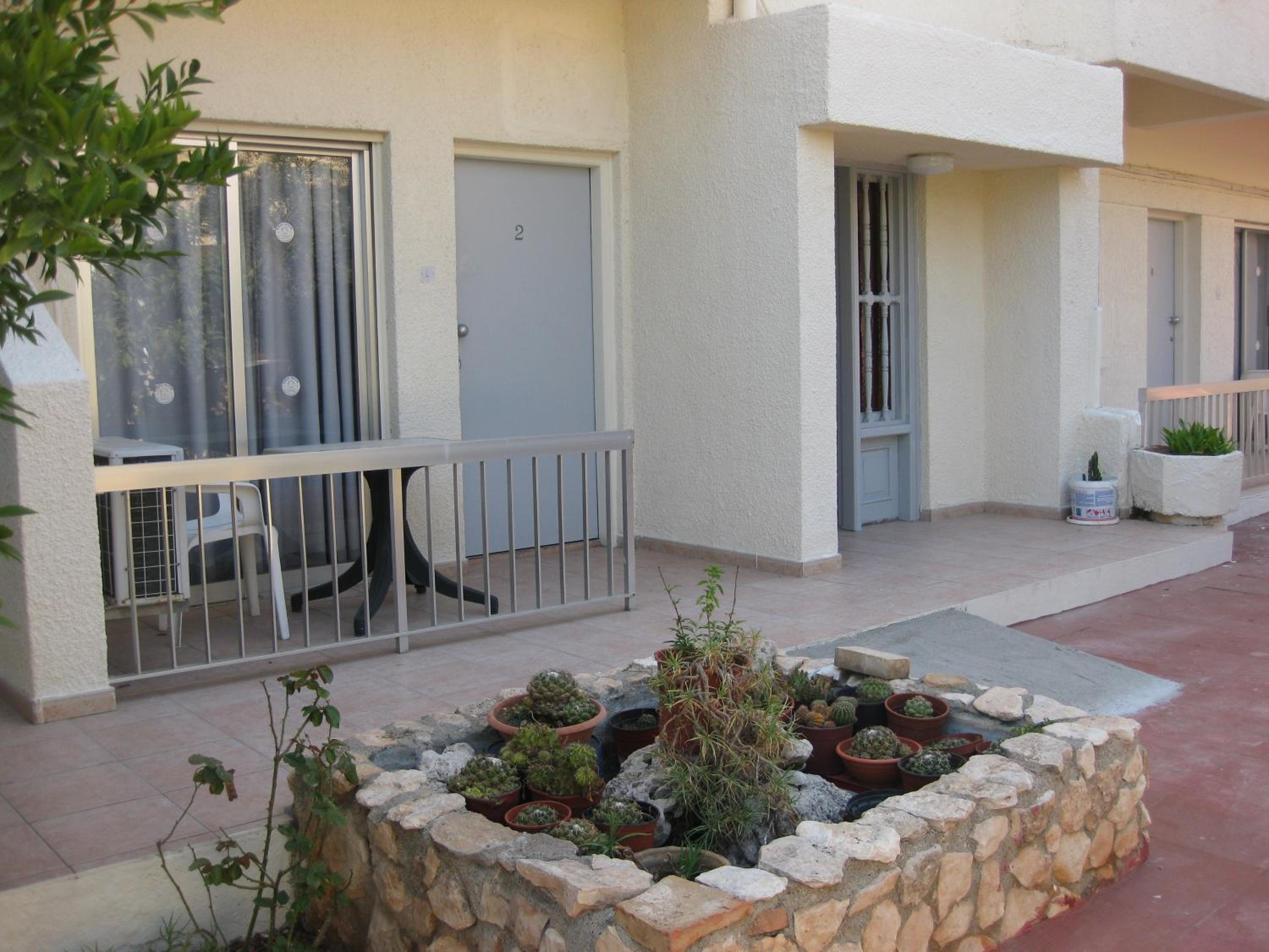 outdoor BBQ area
