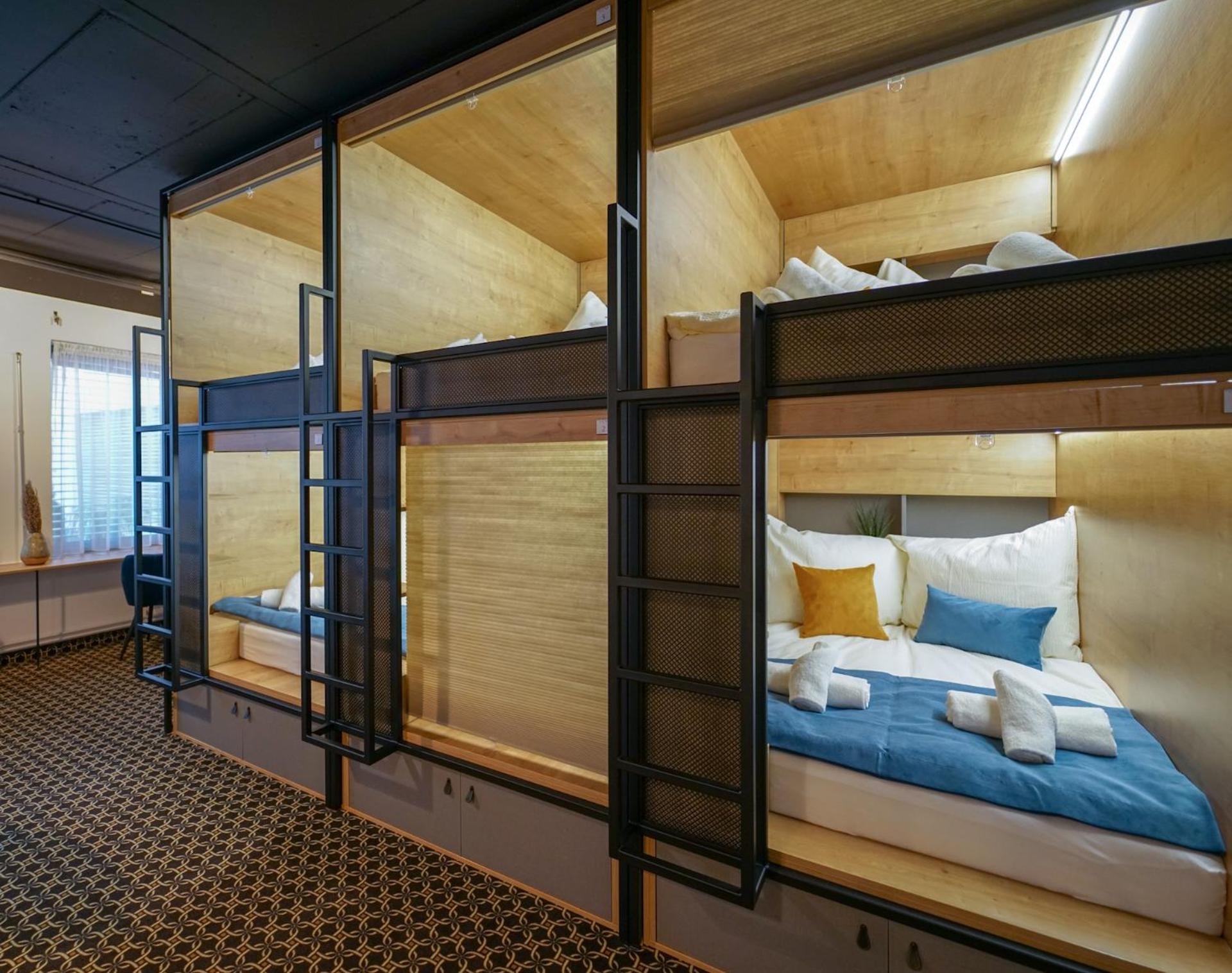CHORS like a hotel - Capsule & NFT Boutique Hostel Bratislava - City Center view 3