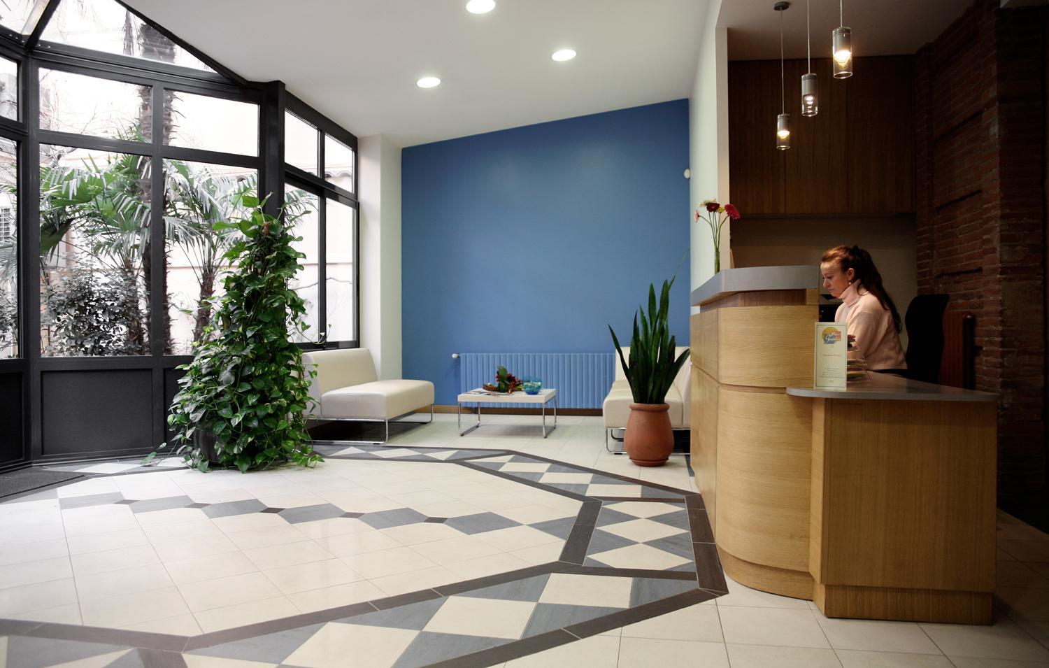 hotel reception