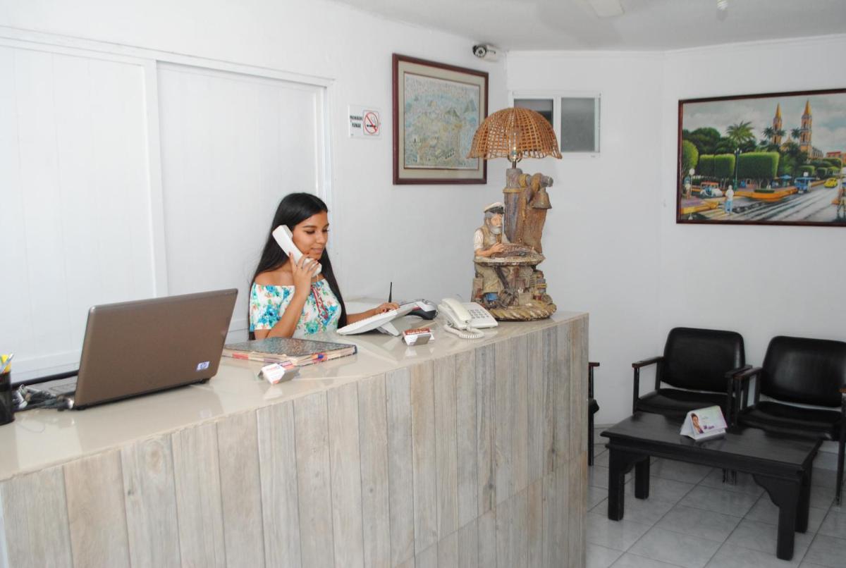 hotel reception