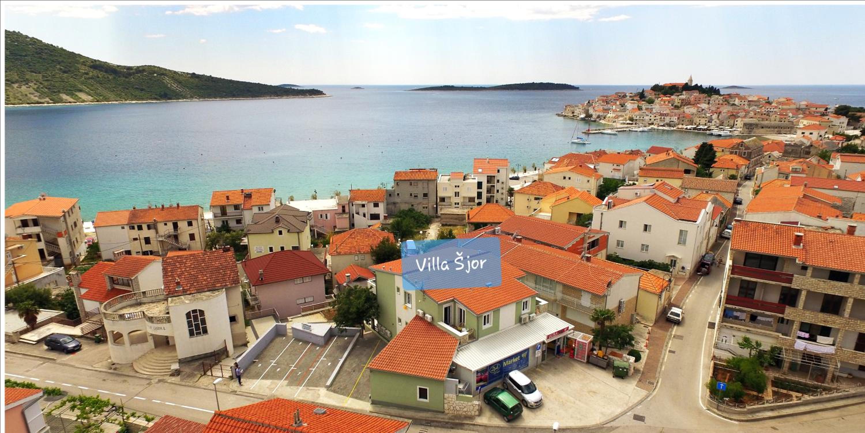 Apartmani- Šjor -Primošten-Apartmani- has 2 large apartments and 2 smaller ones -Primošten Lokvice 6 view 4