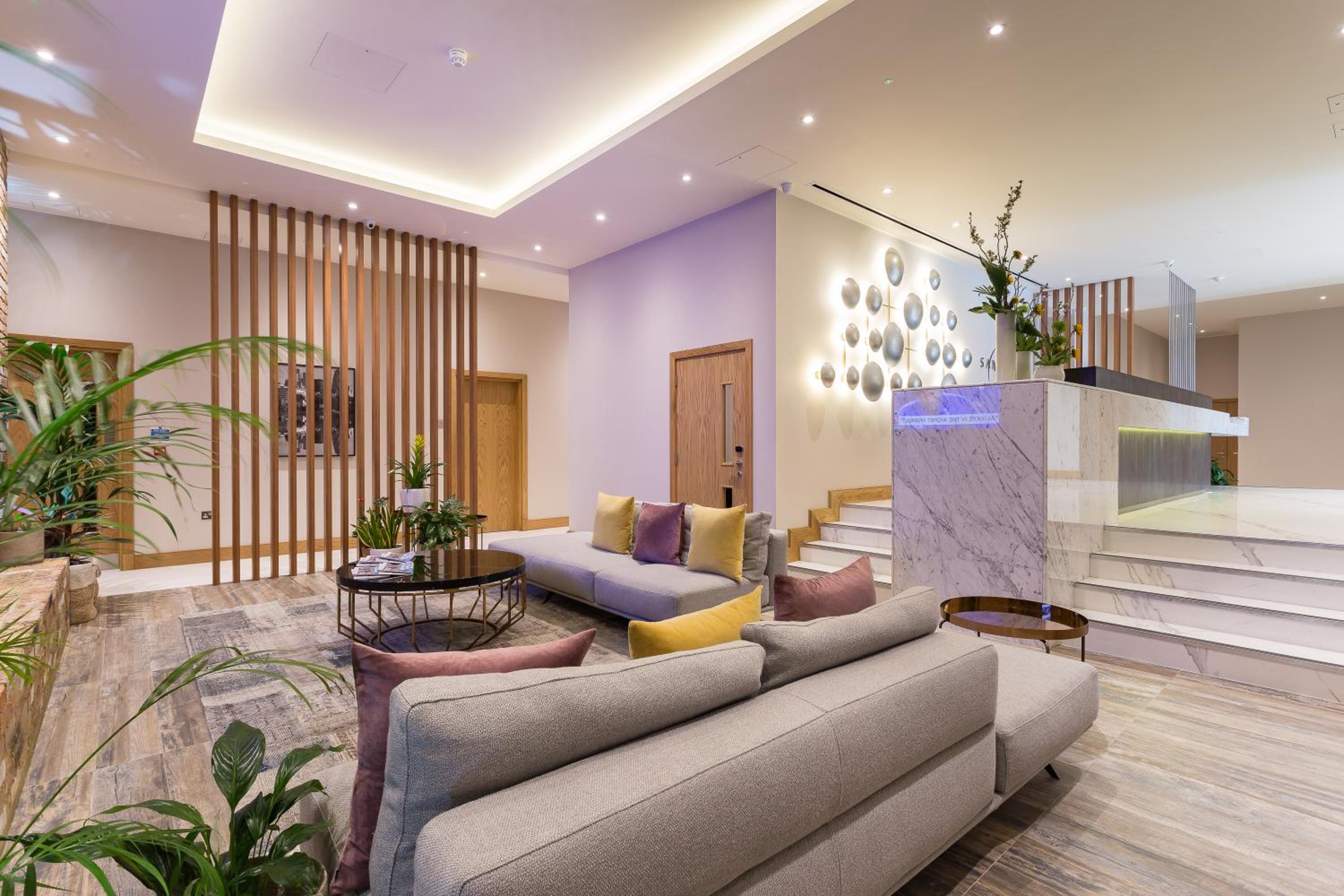hotel reception