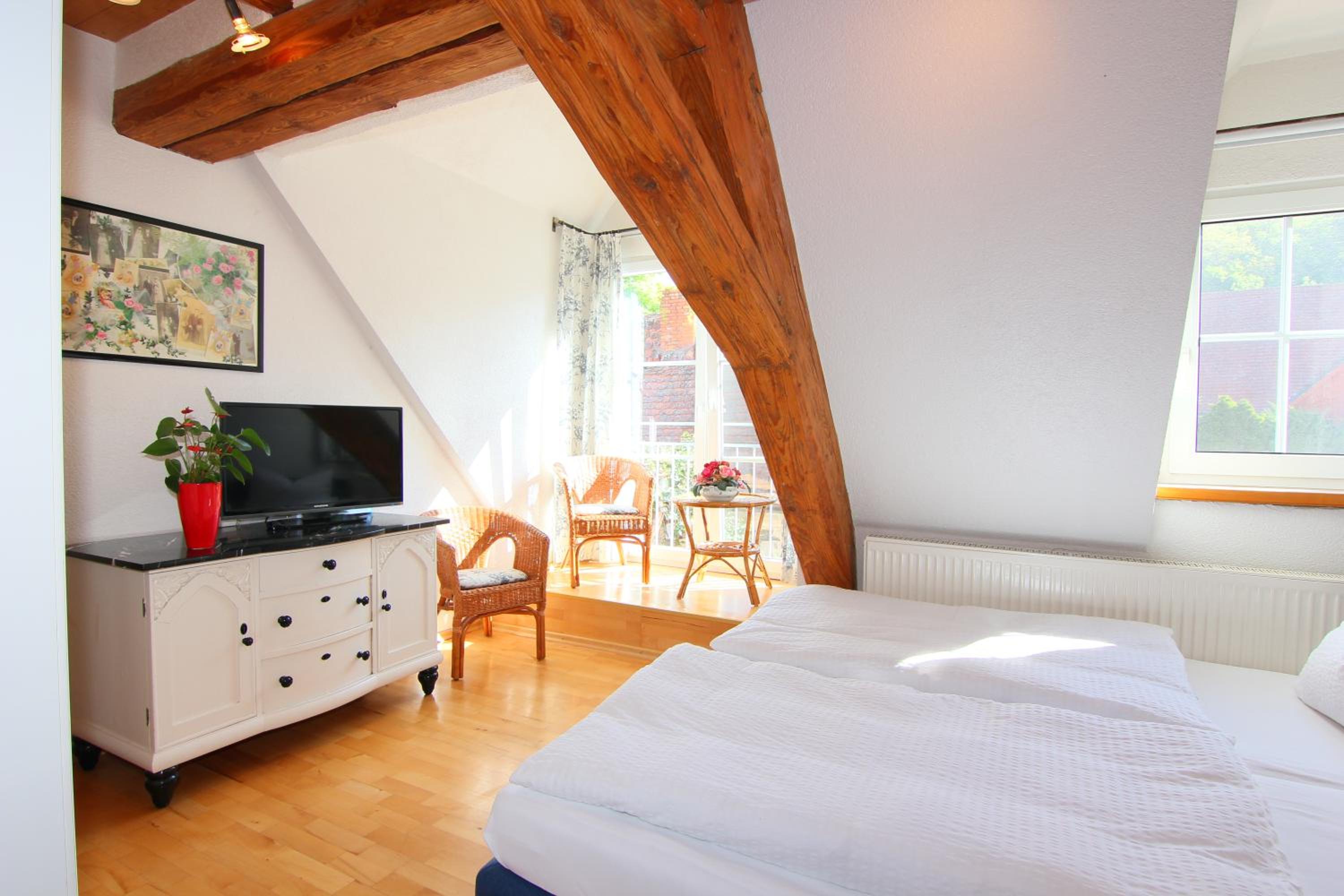 Pension im Vorhof