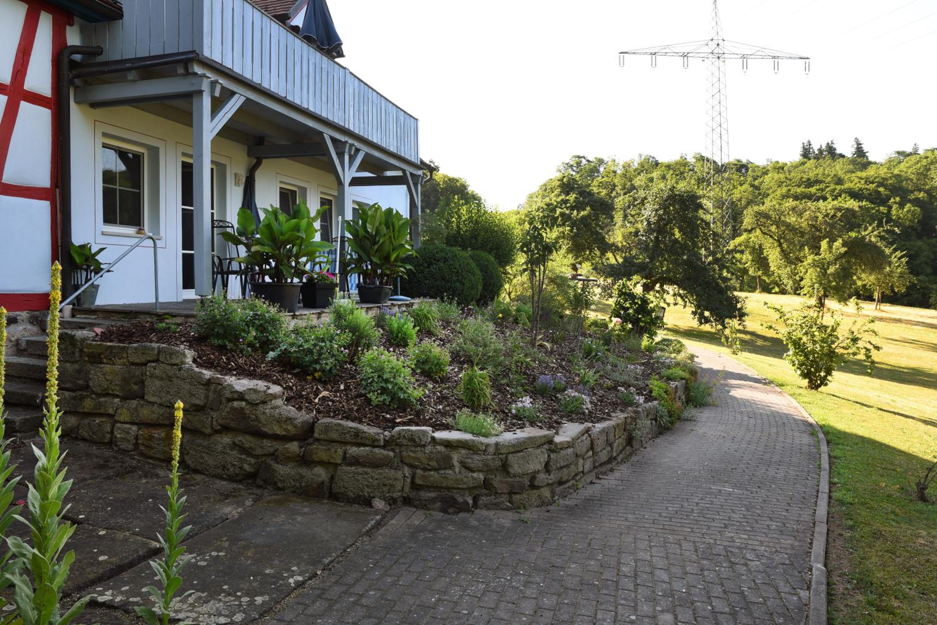 Pension im Vorhof