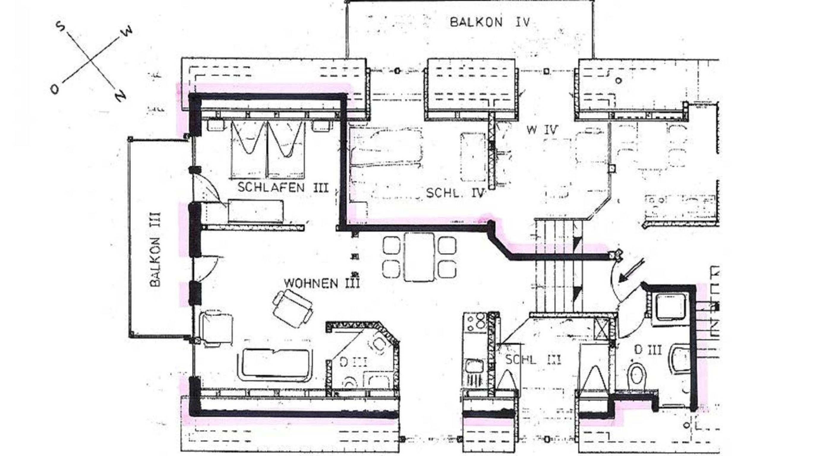 Pension im Vorhof