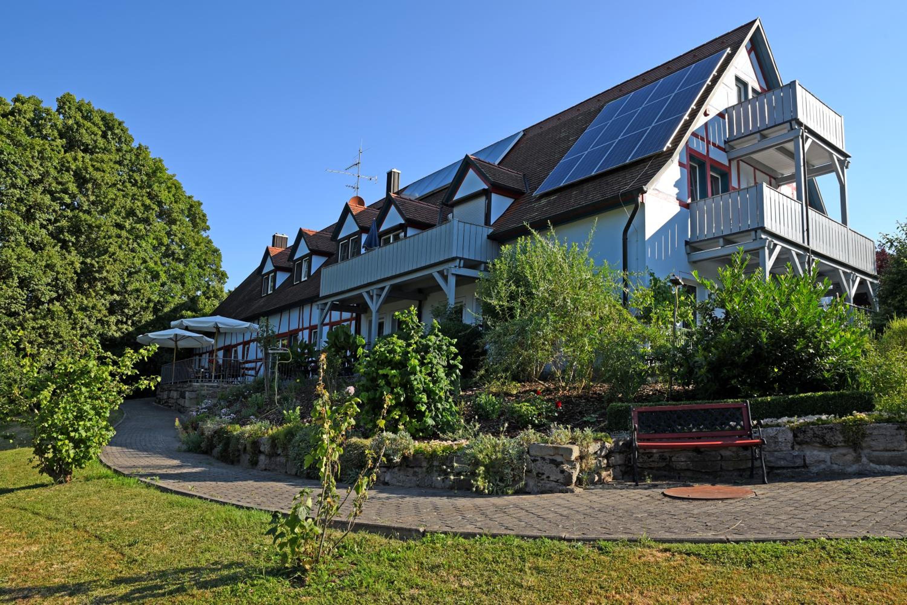 Pension im Vorhof
