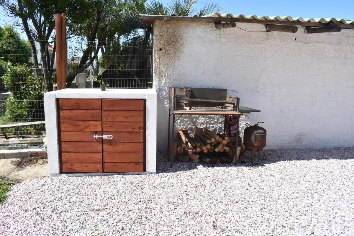 outdoor BBQ area