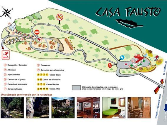 Camping Casa Fausto Cerca de Dinopolis