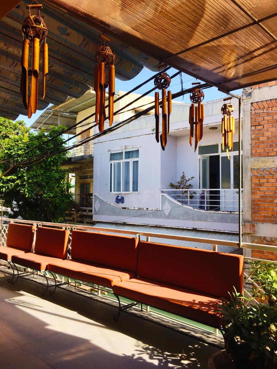 outdoor BBQ area