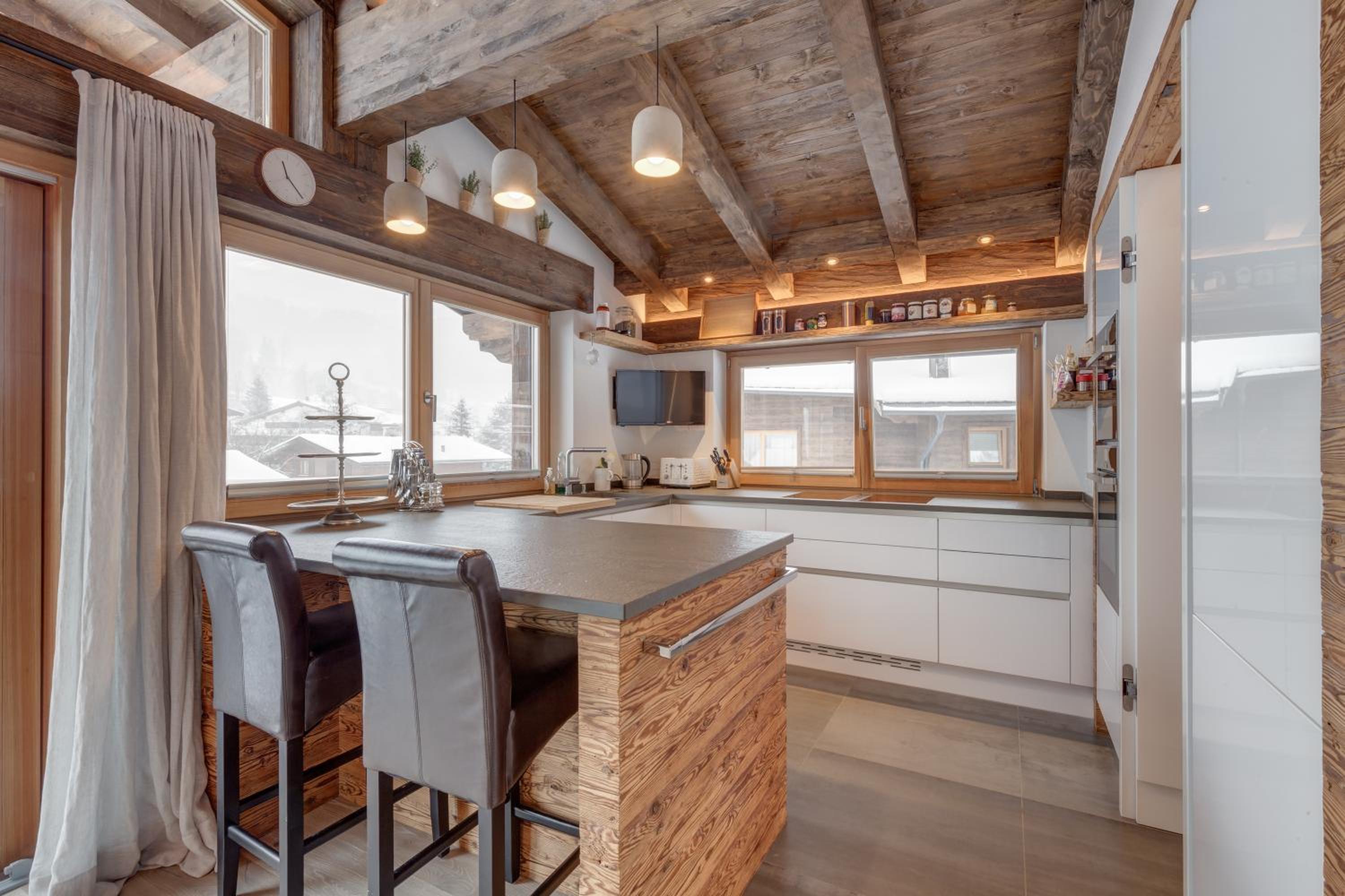 Villa Mountainview - Kirchberg bei Kitzbühel, Sauna, Kamin, nicht weit zu den Skiliften