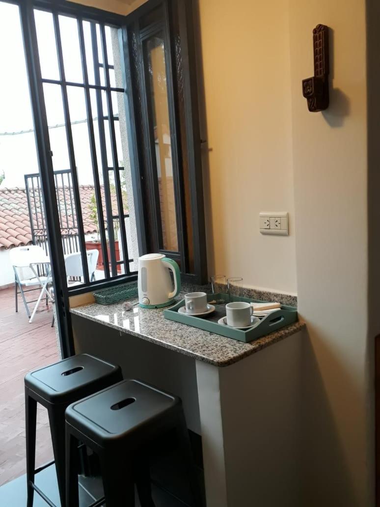El ático y la terraza