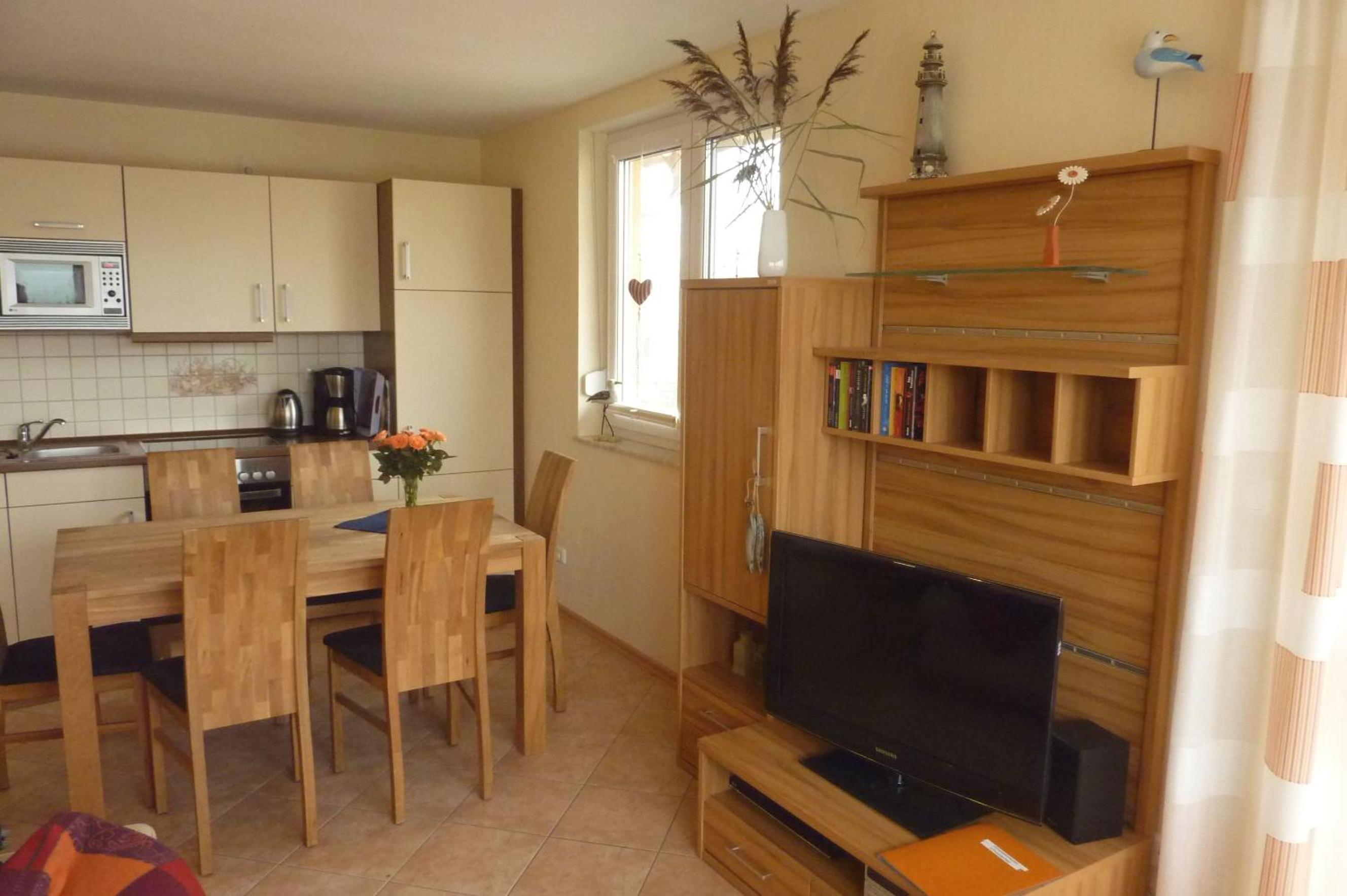 moderne 3-Raum Ferienwohnung Strandmöwe mit Panoramafenster view 4