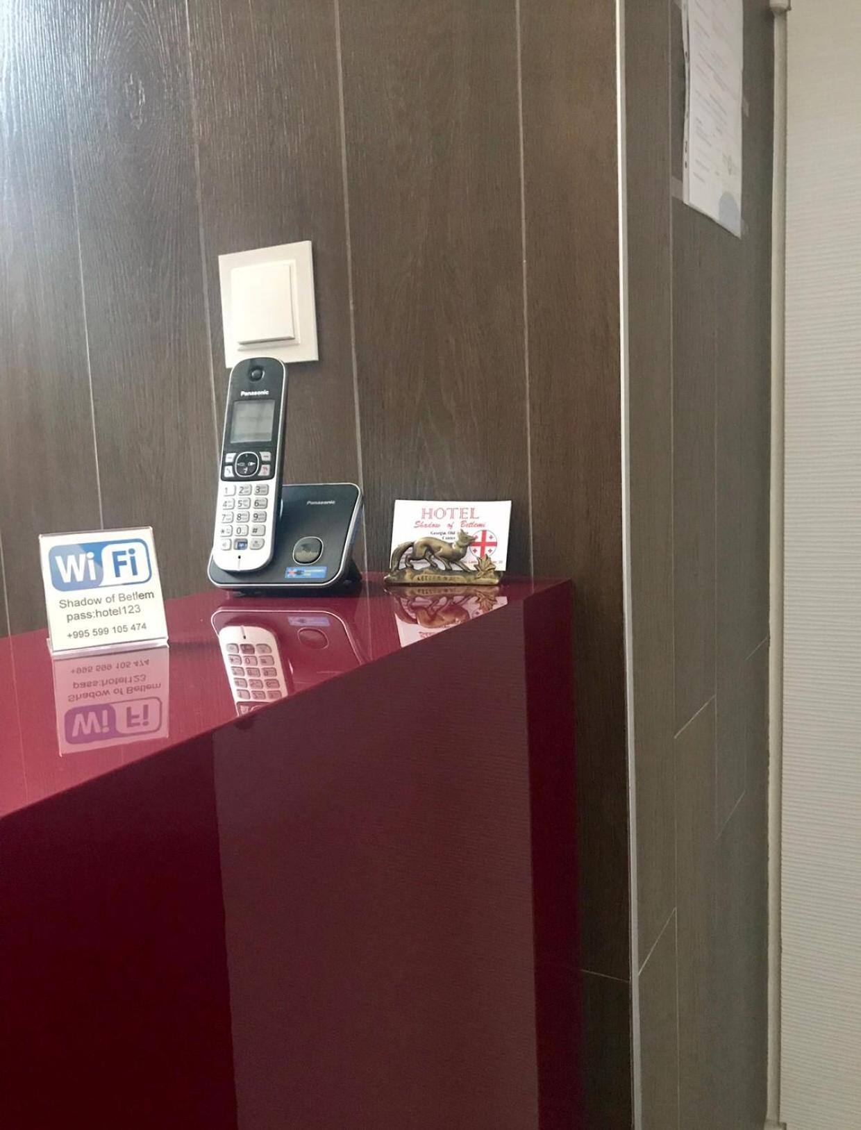 hotel reception
