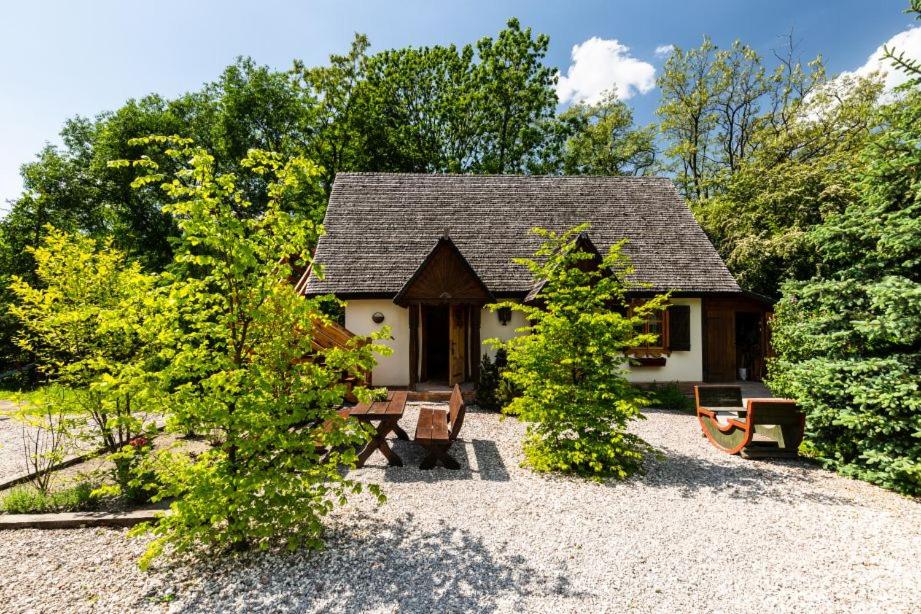 outdoor BBQ area