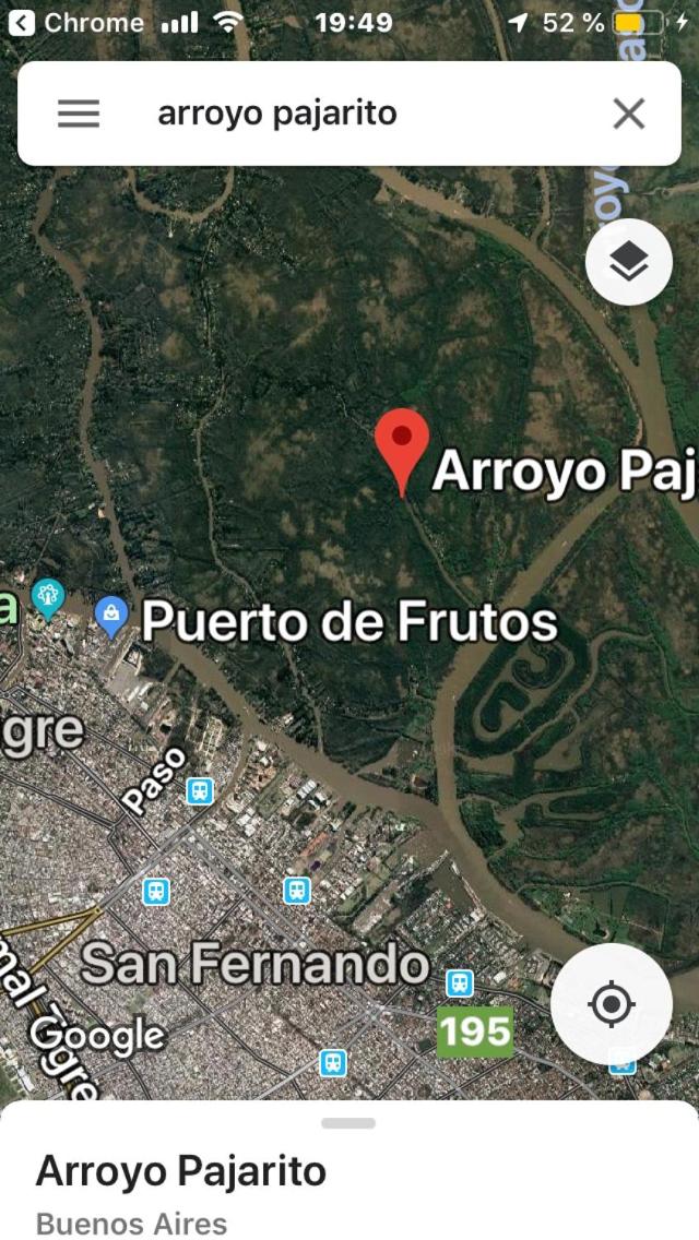 Cabaña en el Delta Arroyo Pajarito a 20 minutos de navegación