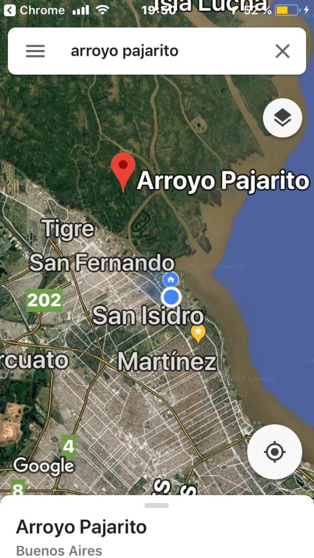 Cabaña en el Delta Arroyo Pajarito a 20 minutos de navegación