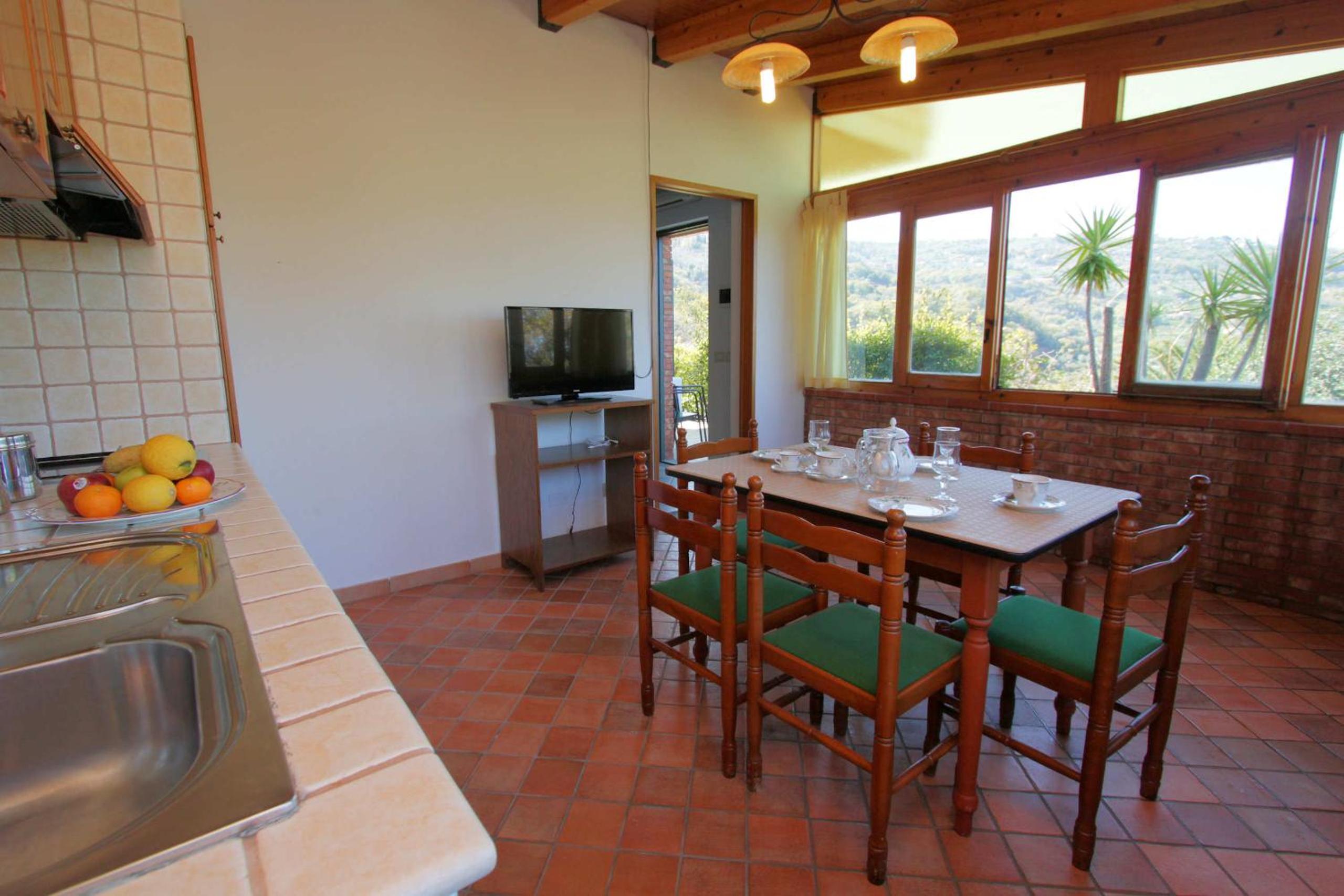 outdoor BBQ area