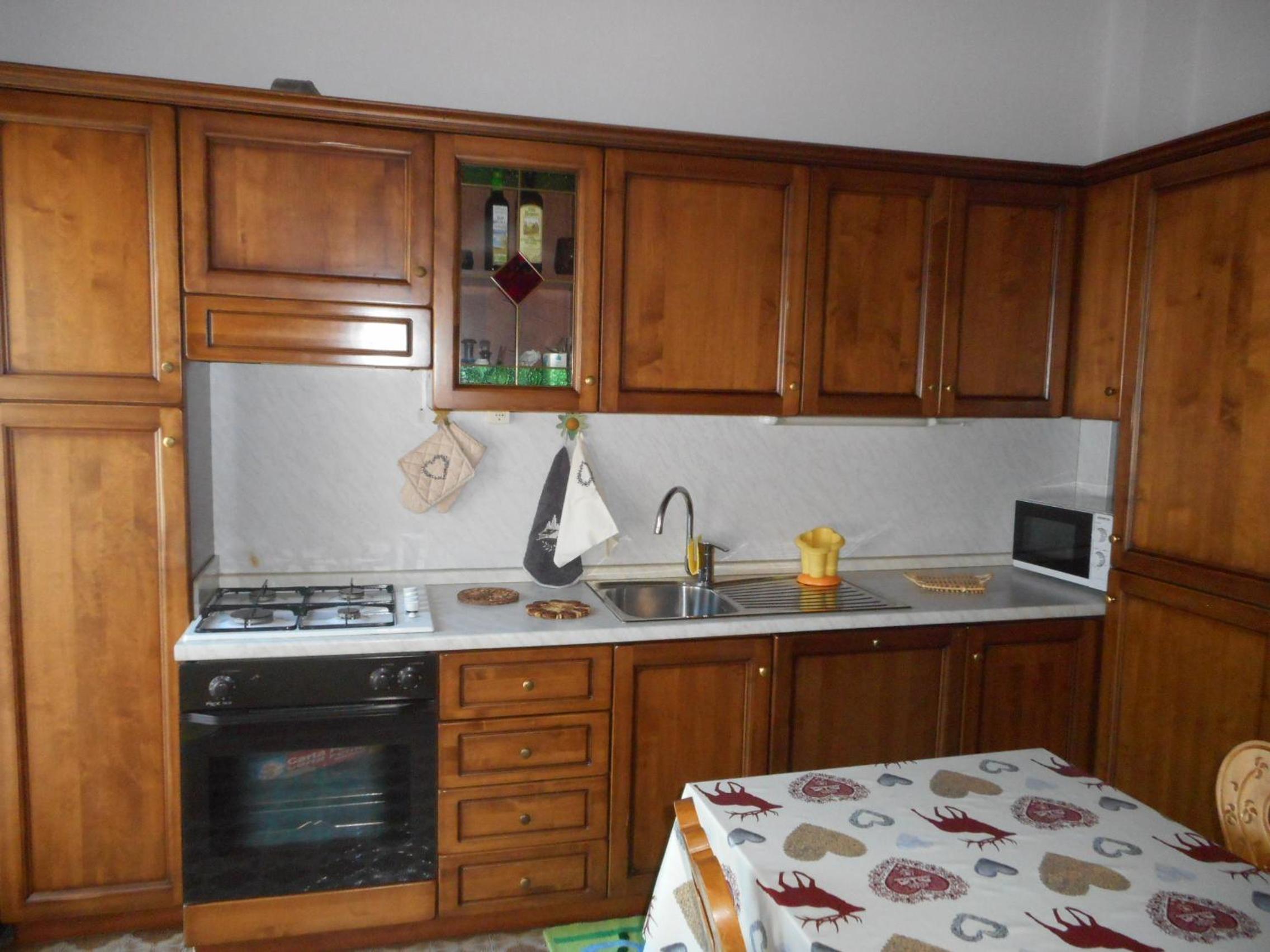 mansarda La Ruine en Morgex — kitchen