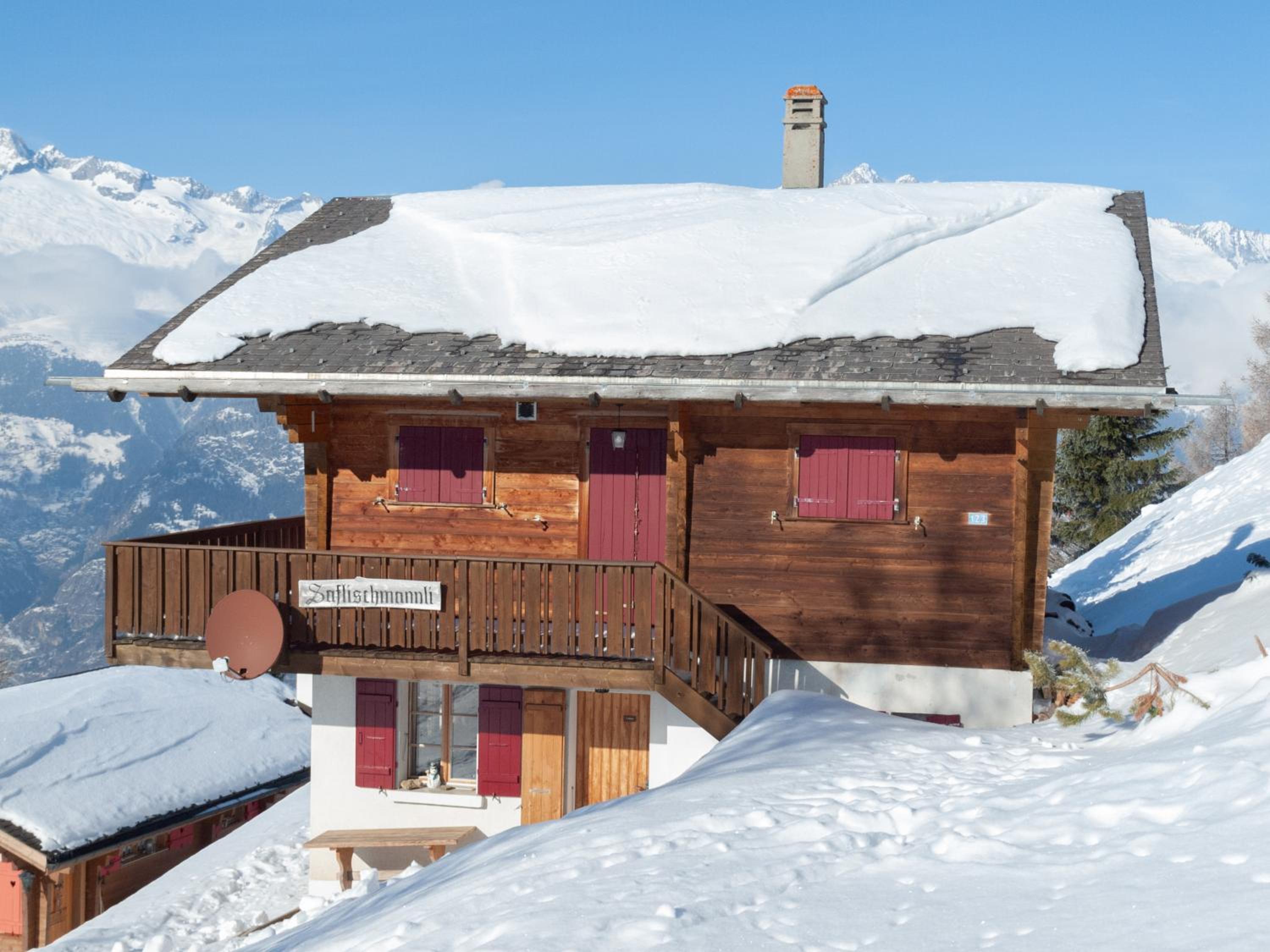 Chalet Saflischmannli auf der Alpe Rosswald