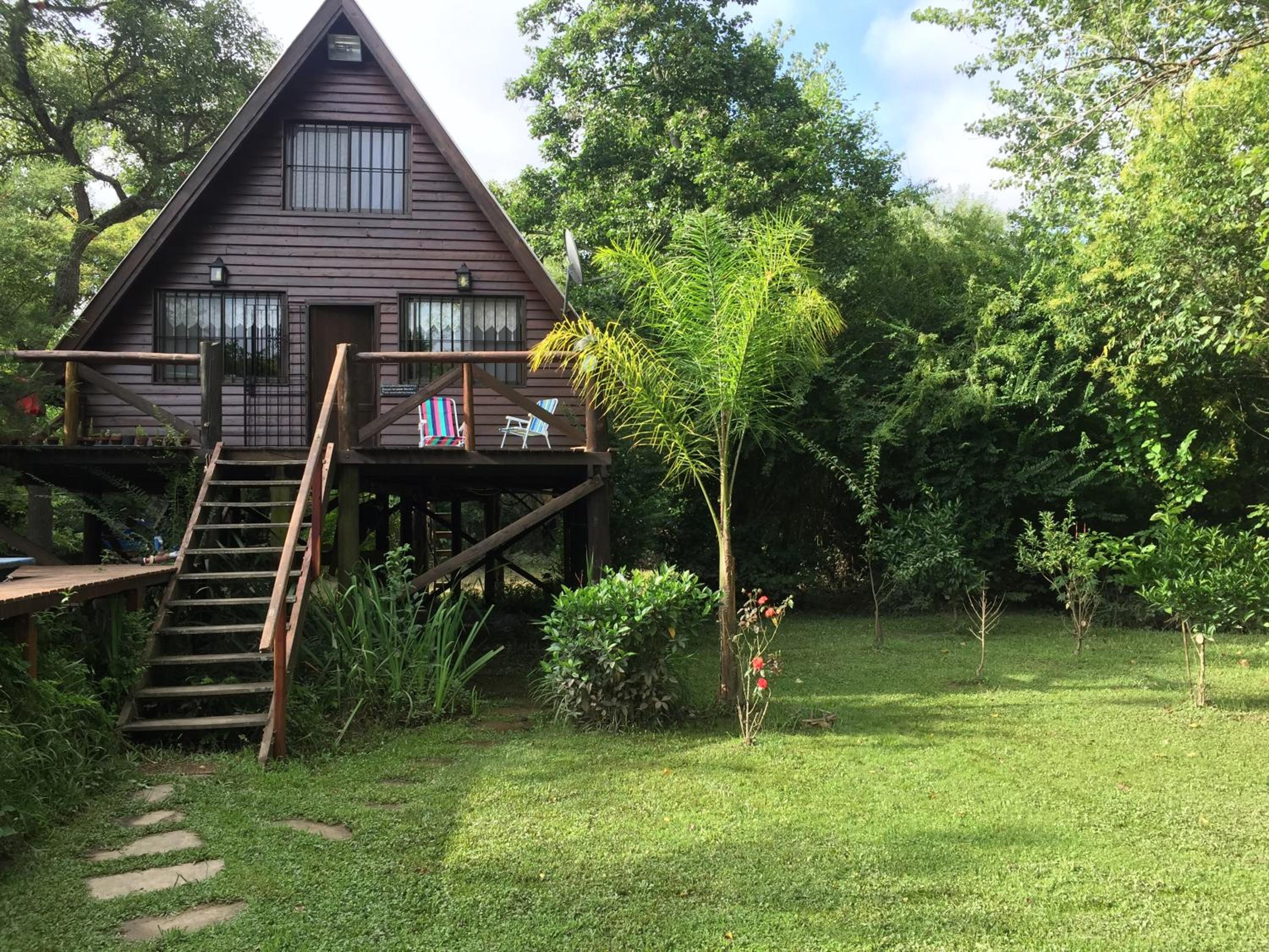 Cabaña en el Delta Arroyo Pajarito a 20 minutos de navegación