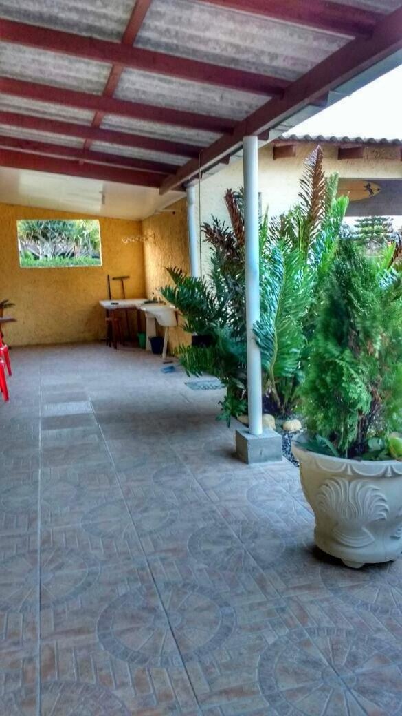 outdoor BBQ area