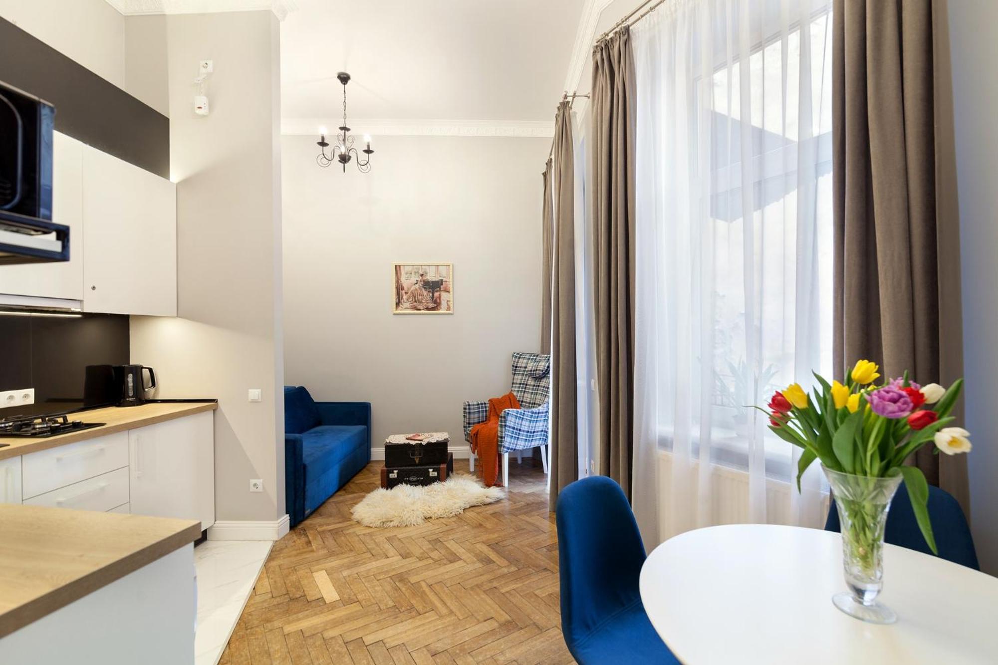 Chopin Apartment in the center of Lviv view 3