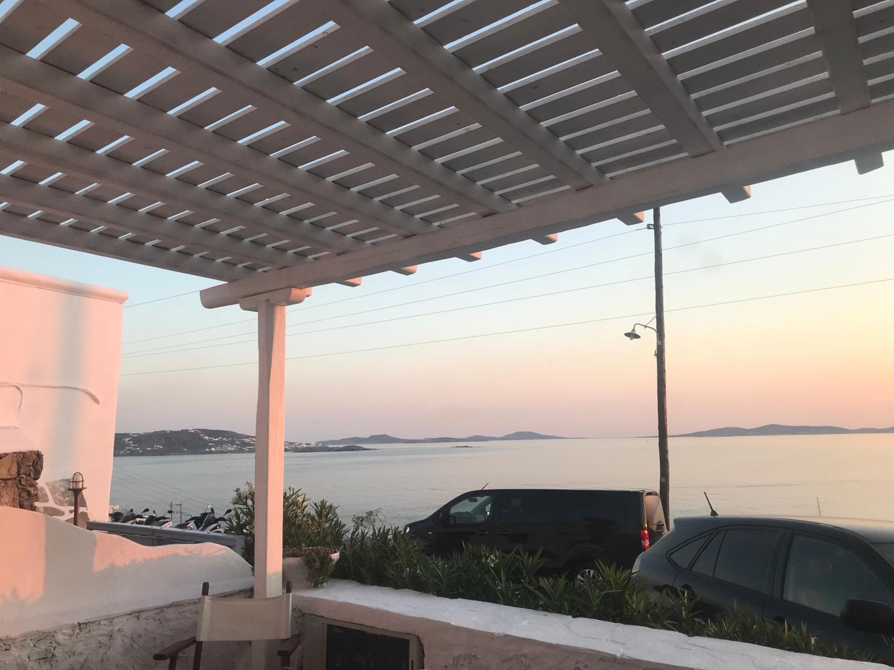 Mykonos Beachfront House with Sunset & Delos View photo 3