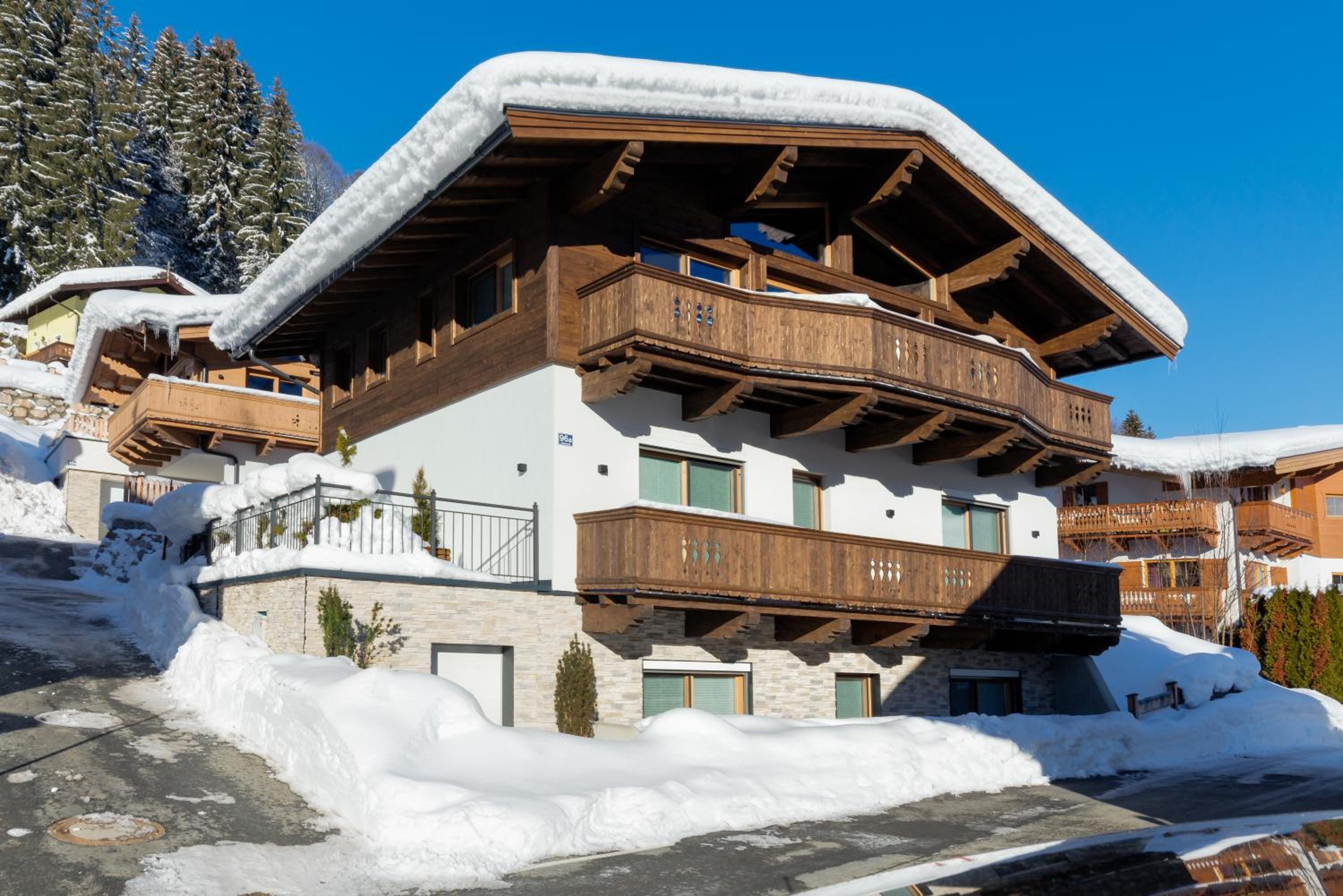 Villa Mountainview - Kirchberg bei Kitzbühel, Sauna, Kamin, nicht weit zu den Skiliften
